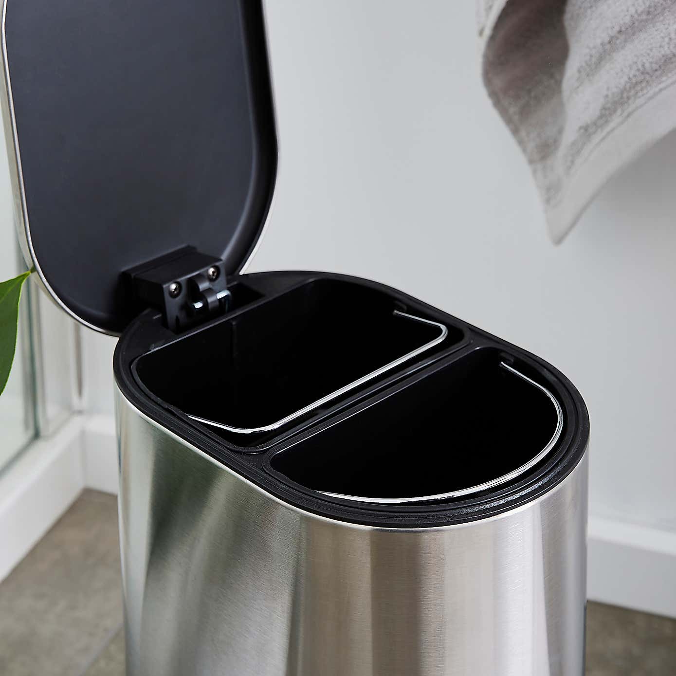 Narrow Recycling Bin