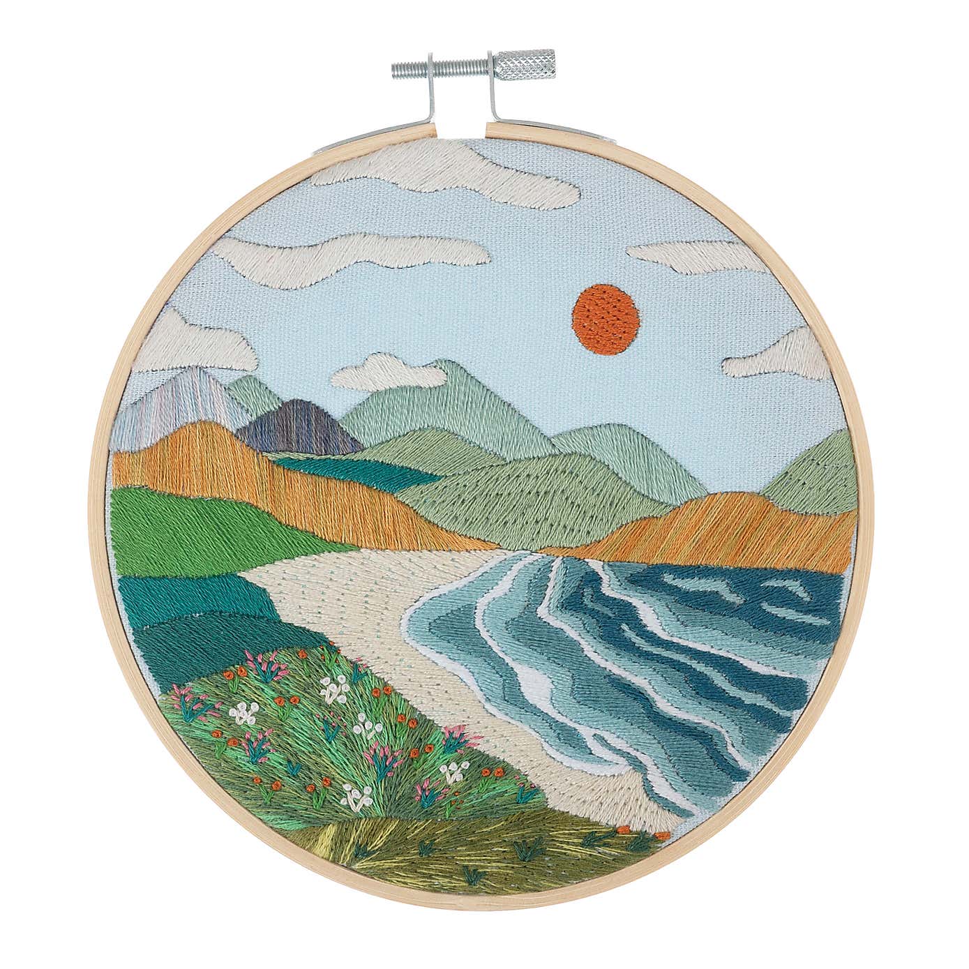 Embroidery Kit Coast