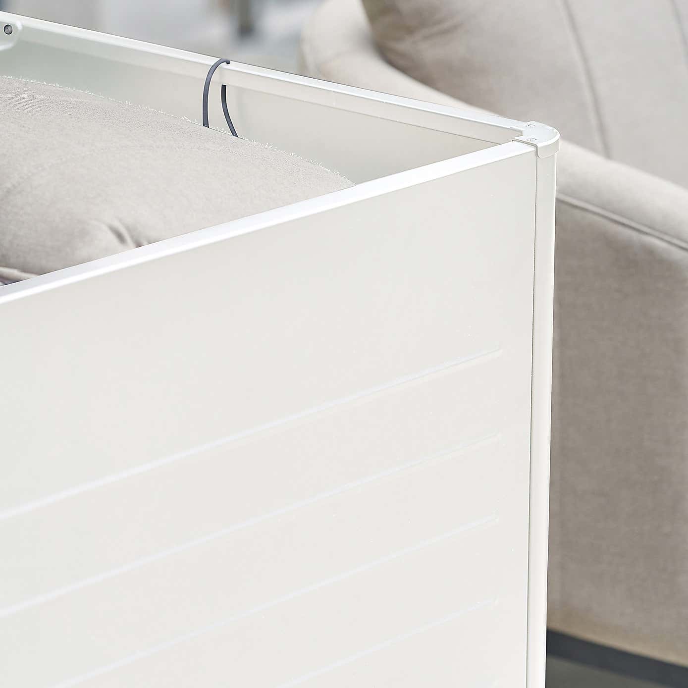 Pacific Lifestyle Rhode Island Large Galvanised Steel Cushion Box