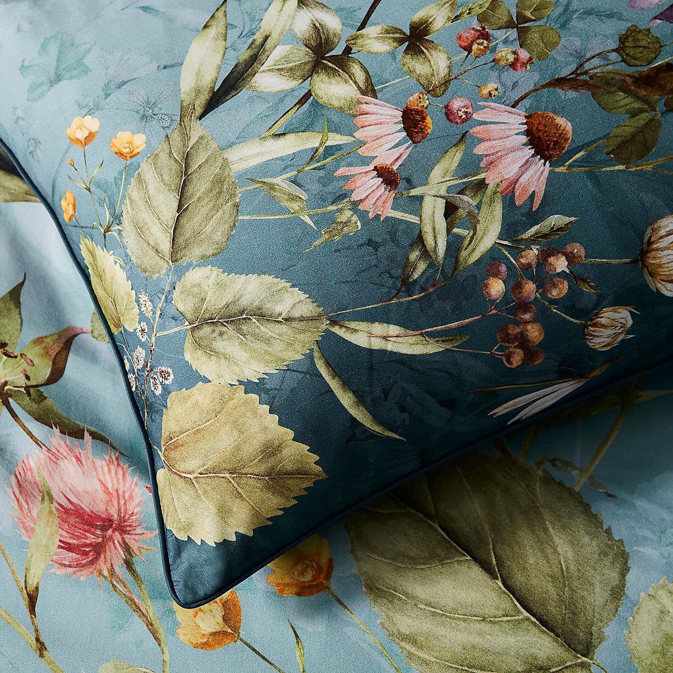 Dorma Meadow Breeze 100% Cotton Duvet Cover and Pillowcase Set