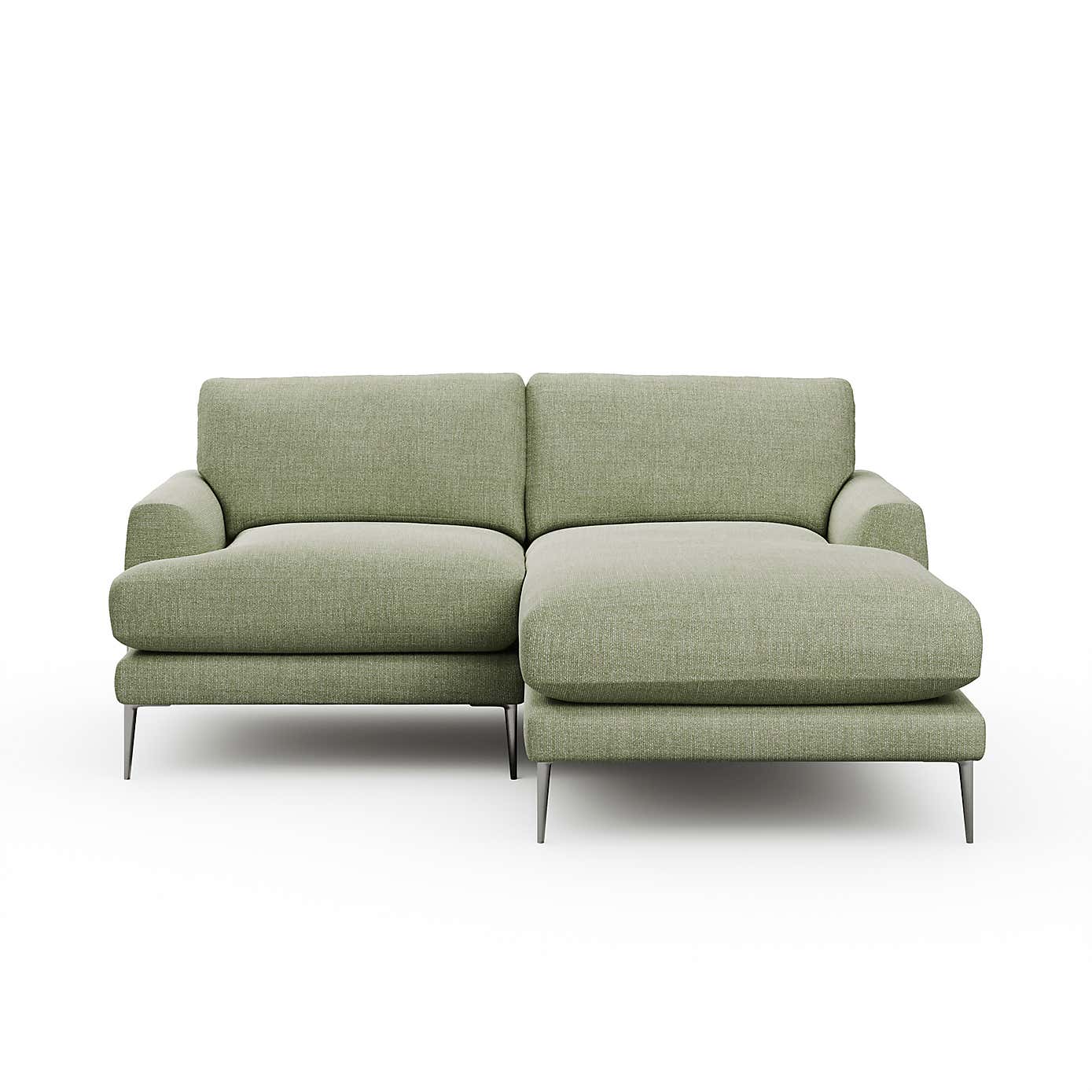 Lawson Chunky Tonal Weave Corner Chaise Sofa