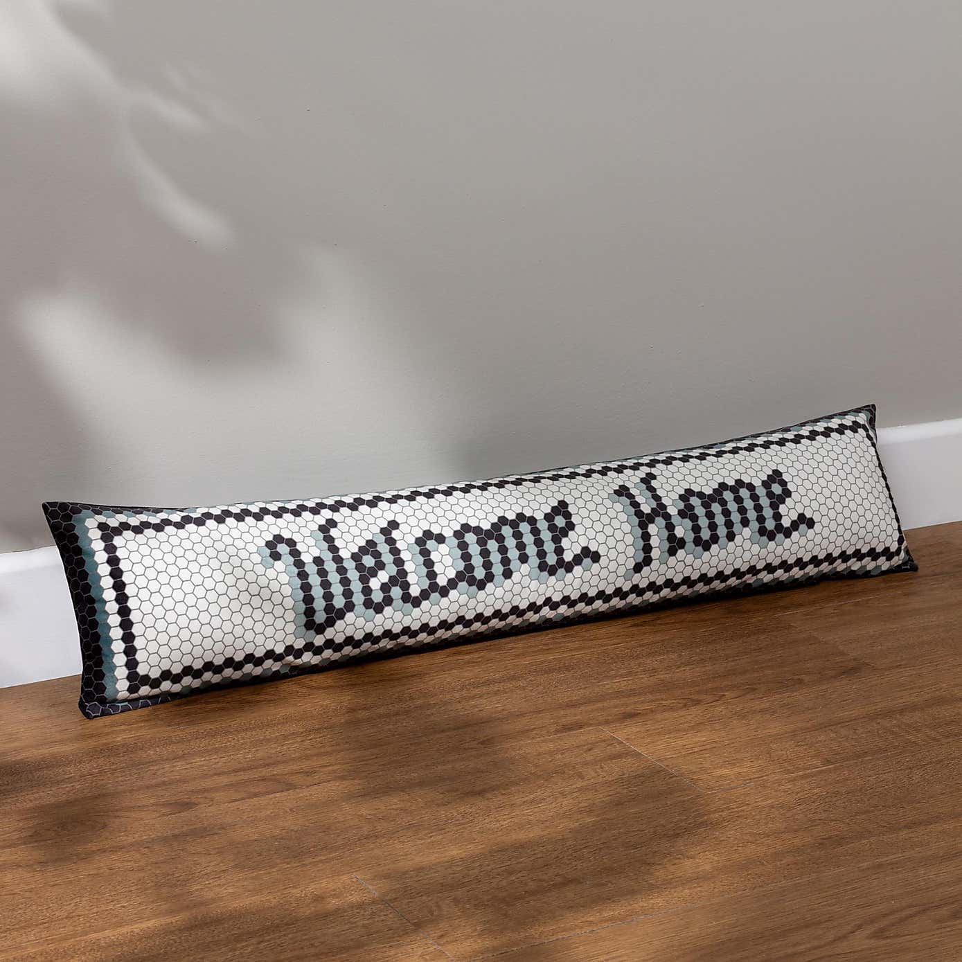 Welcome Home Mosaic Message Draught Excluder