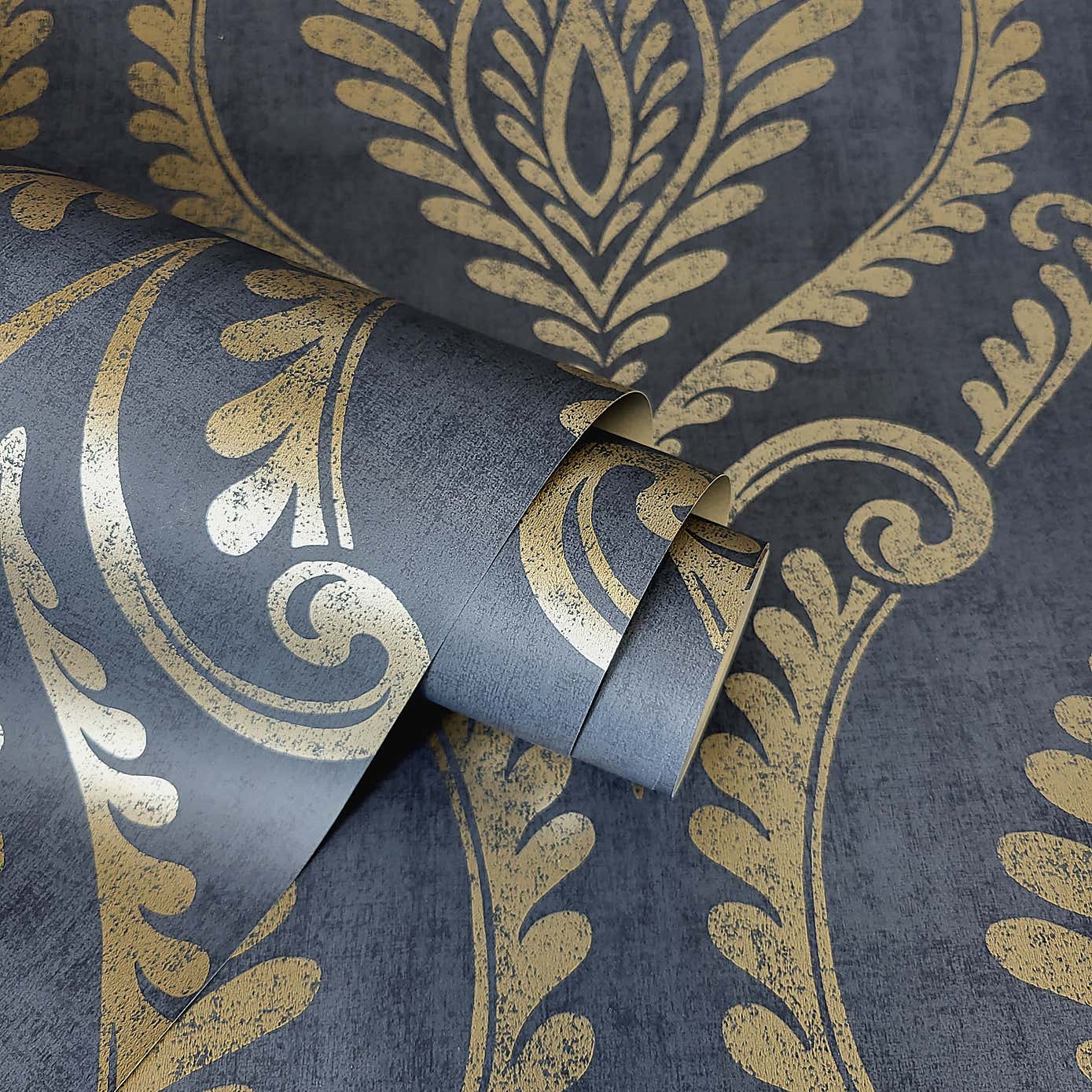 Nouveau Damask Wallpaper