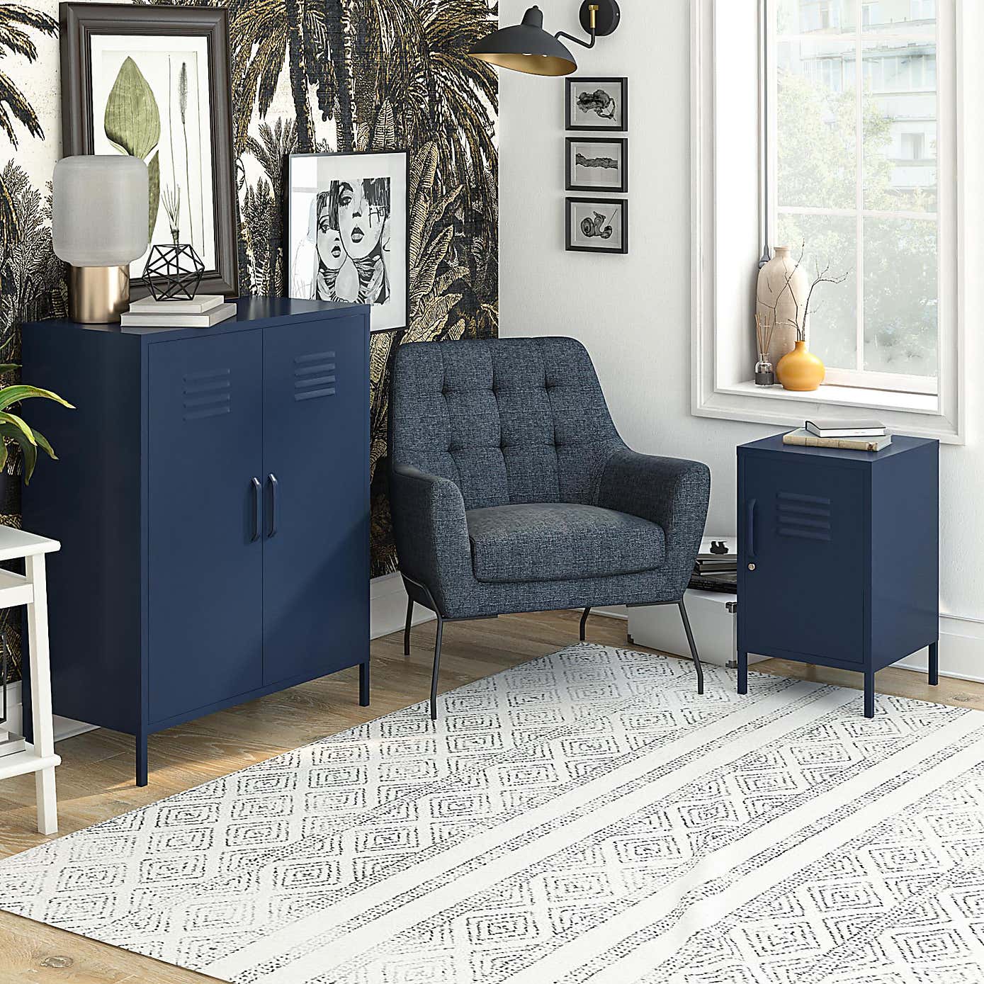 Bradford 2 Door Metal Storage Cabinet