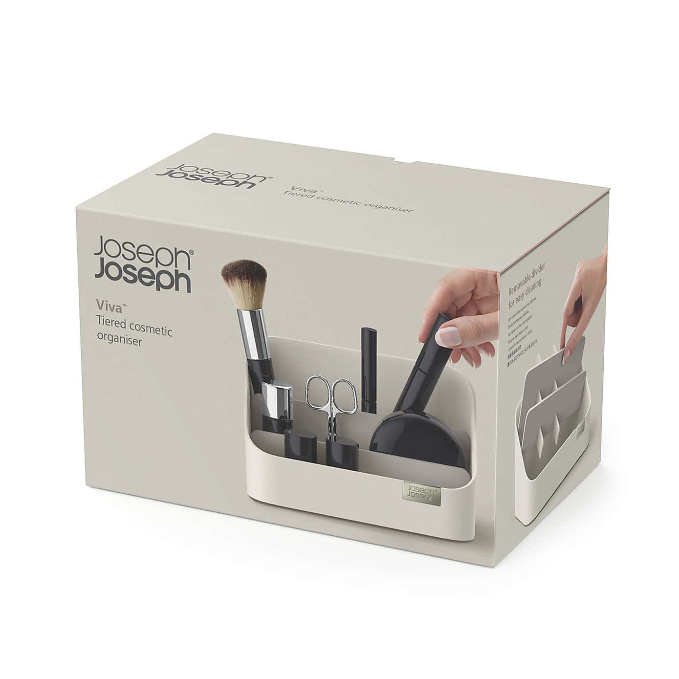 Viva Tiered Cosmetic Organiser Shell