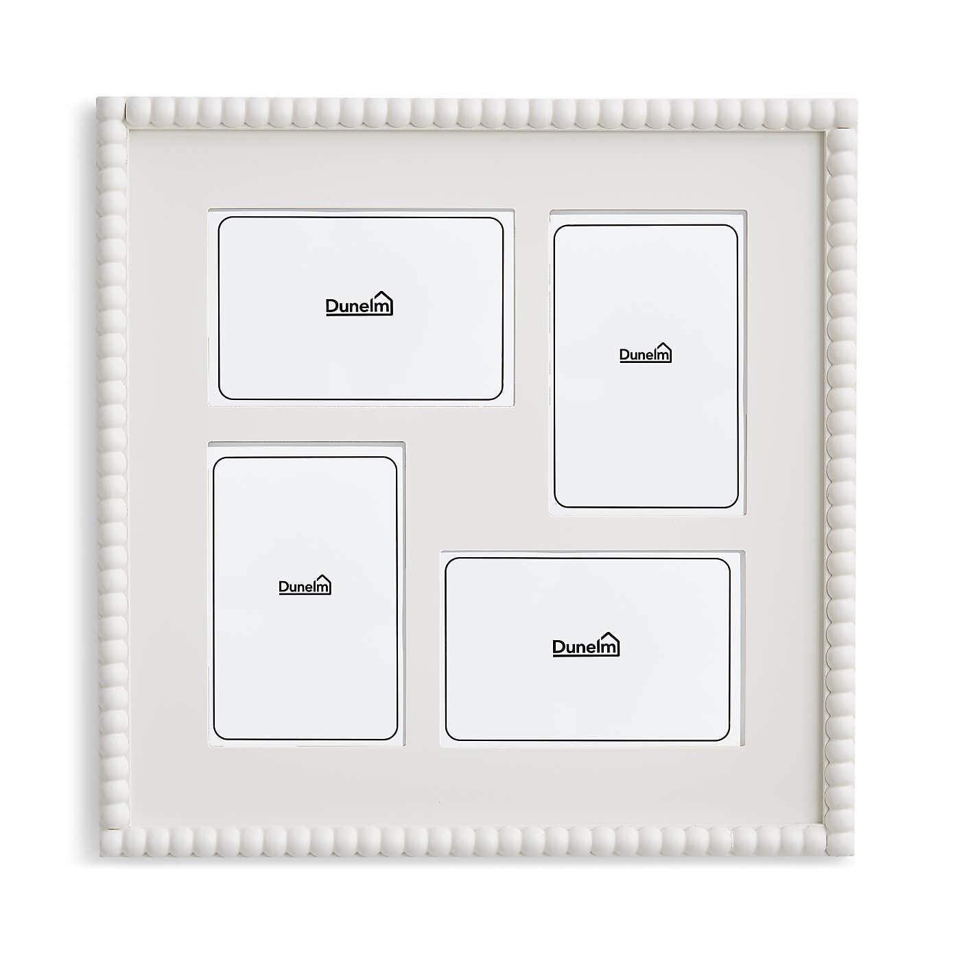 Bobbin Square White Multi Photo Frame