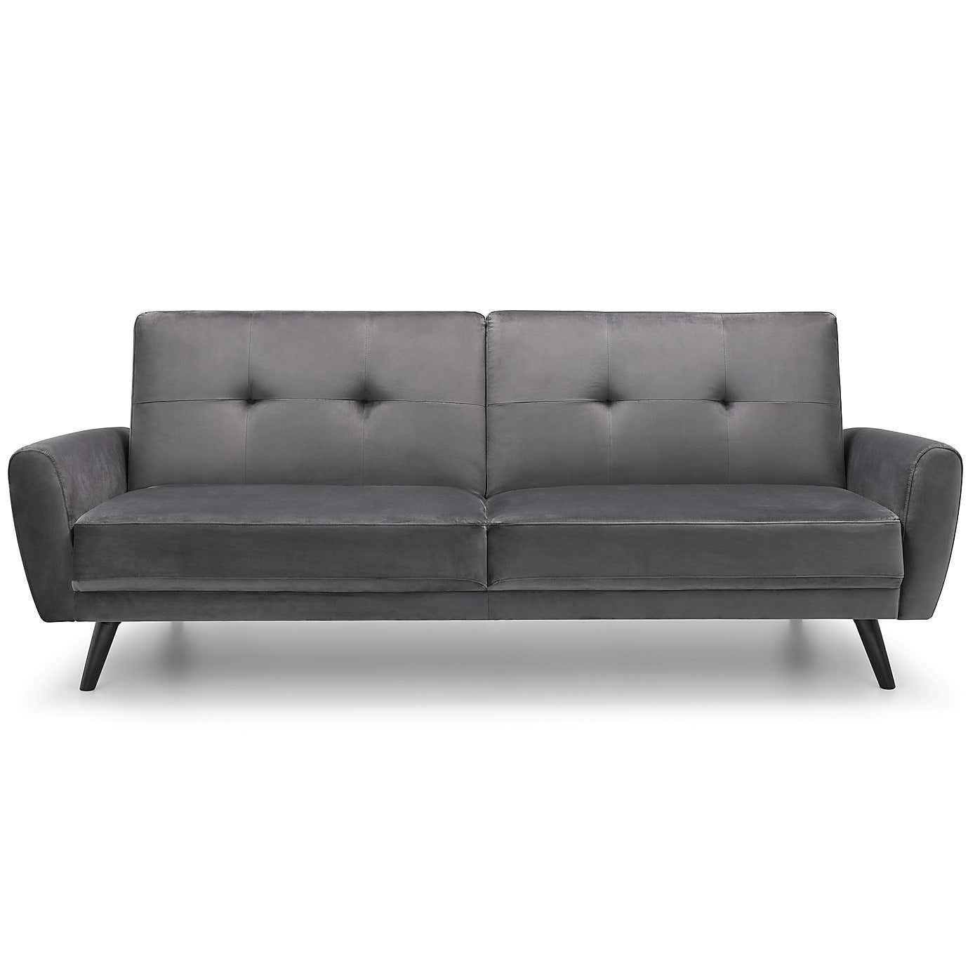 Monza Velvet Clic Clac Double Sofa Bed