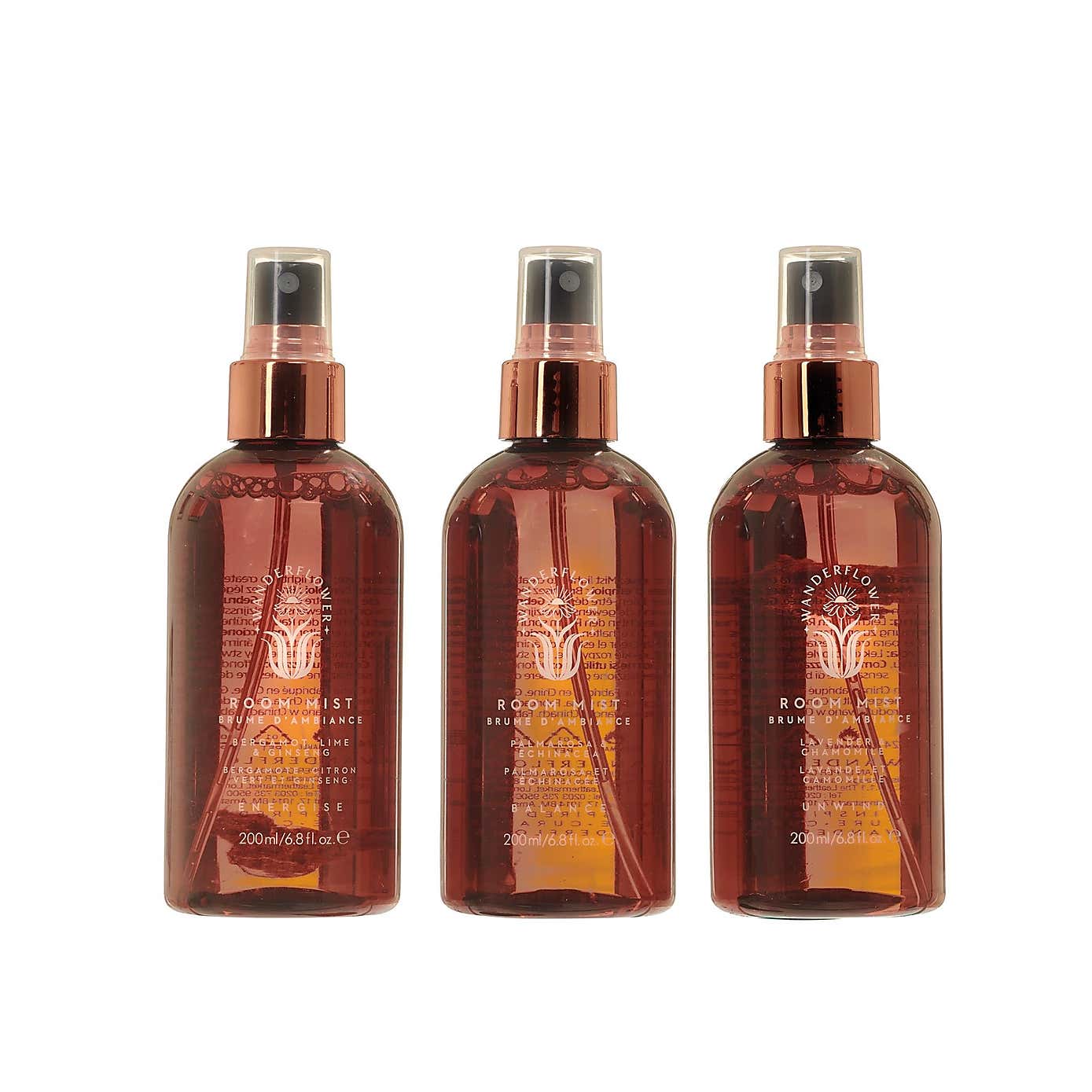 Set of Three Upper Canada Wanderflower Mood Enhancing Room Mists