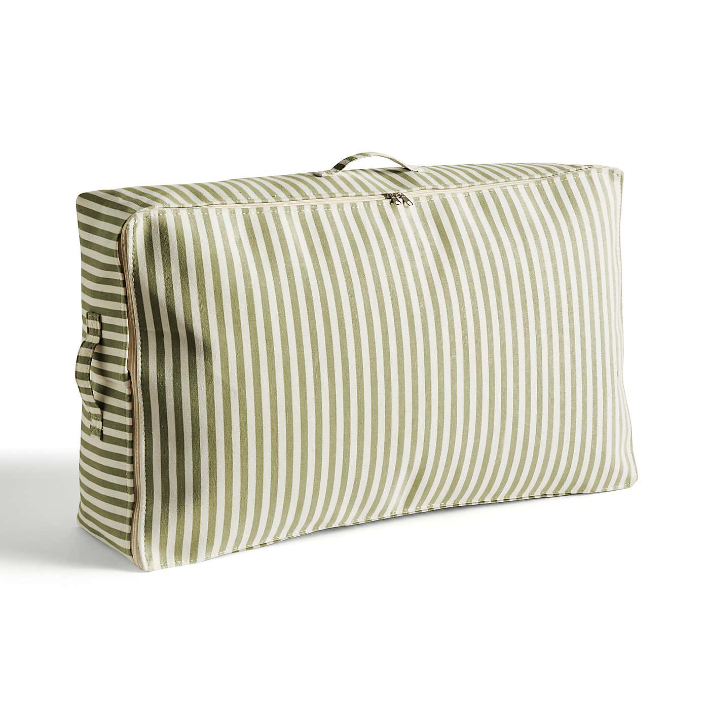 Striped Underbed Storage Storage Bag