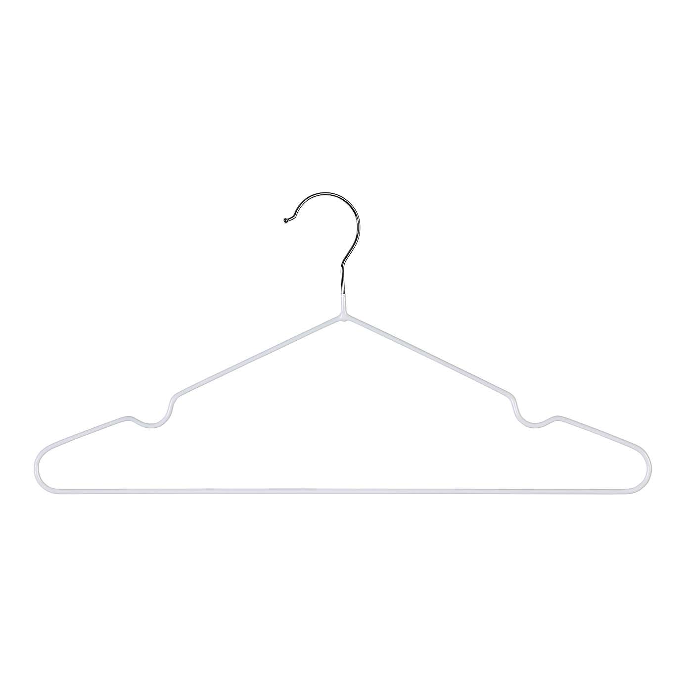Set of 5 Coated Wire Hangers