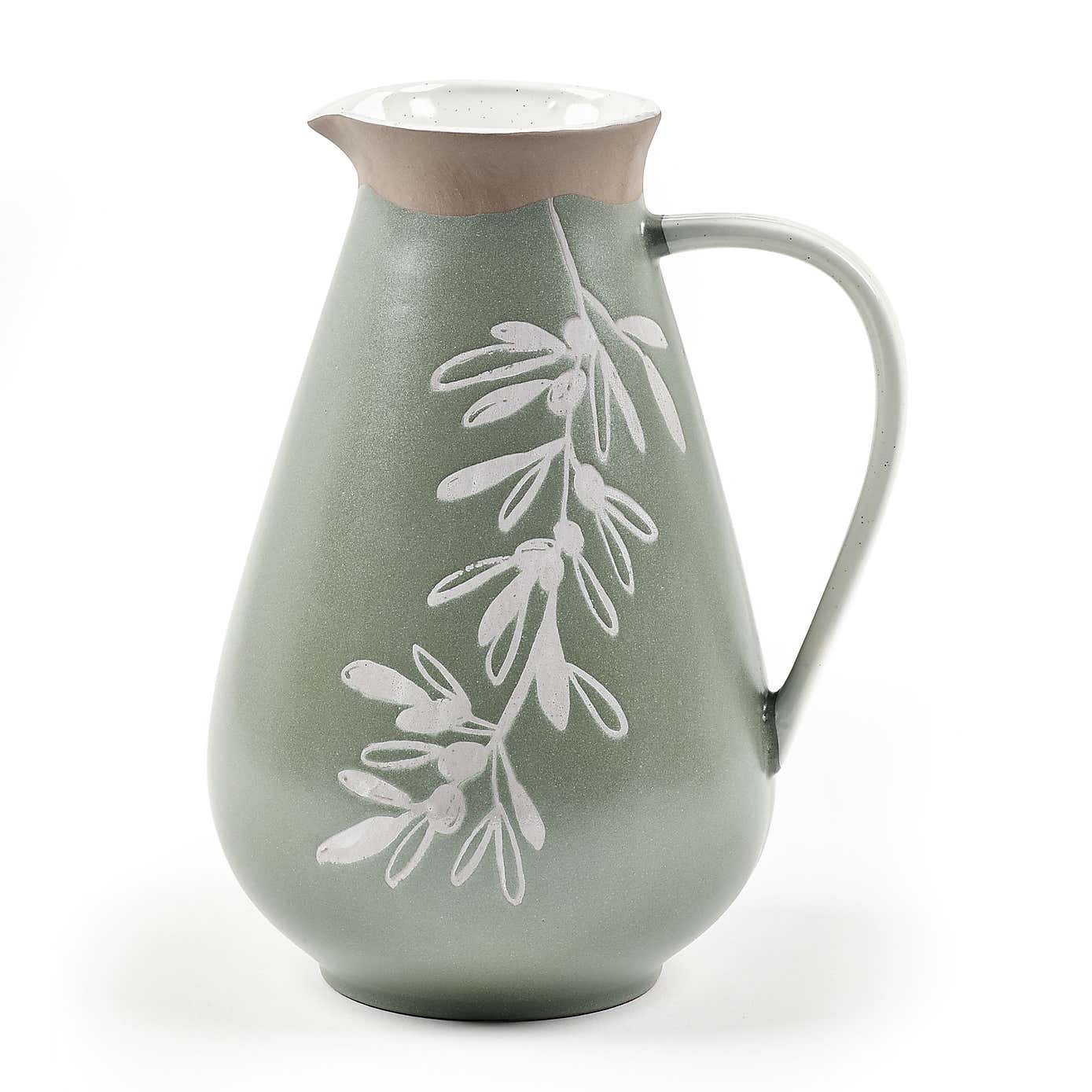 PurerHome x Eden Project Olives Stoneware Jug
