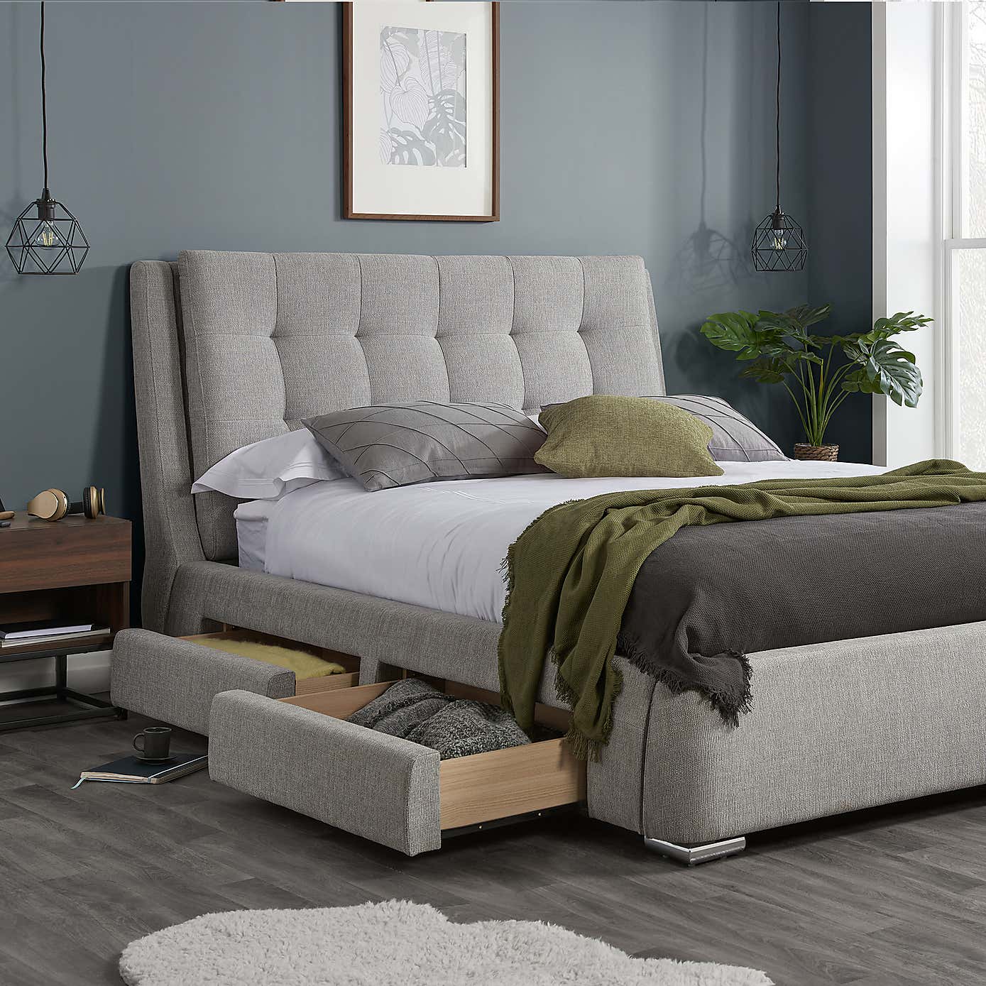Madison Grey Bedstead