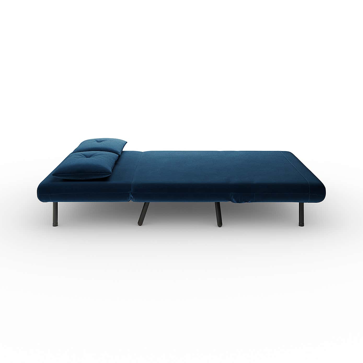 Phoebe Velvet Small Double Sofa Bed