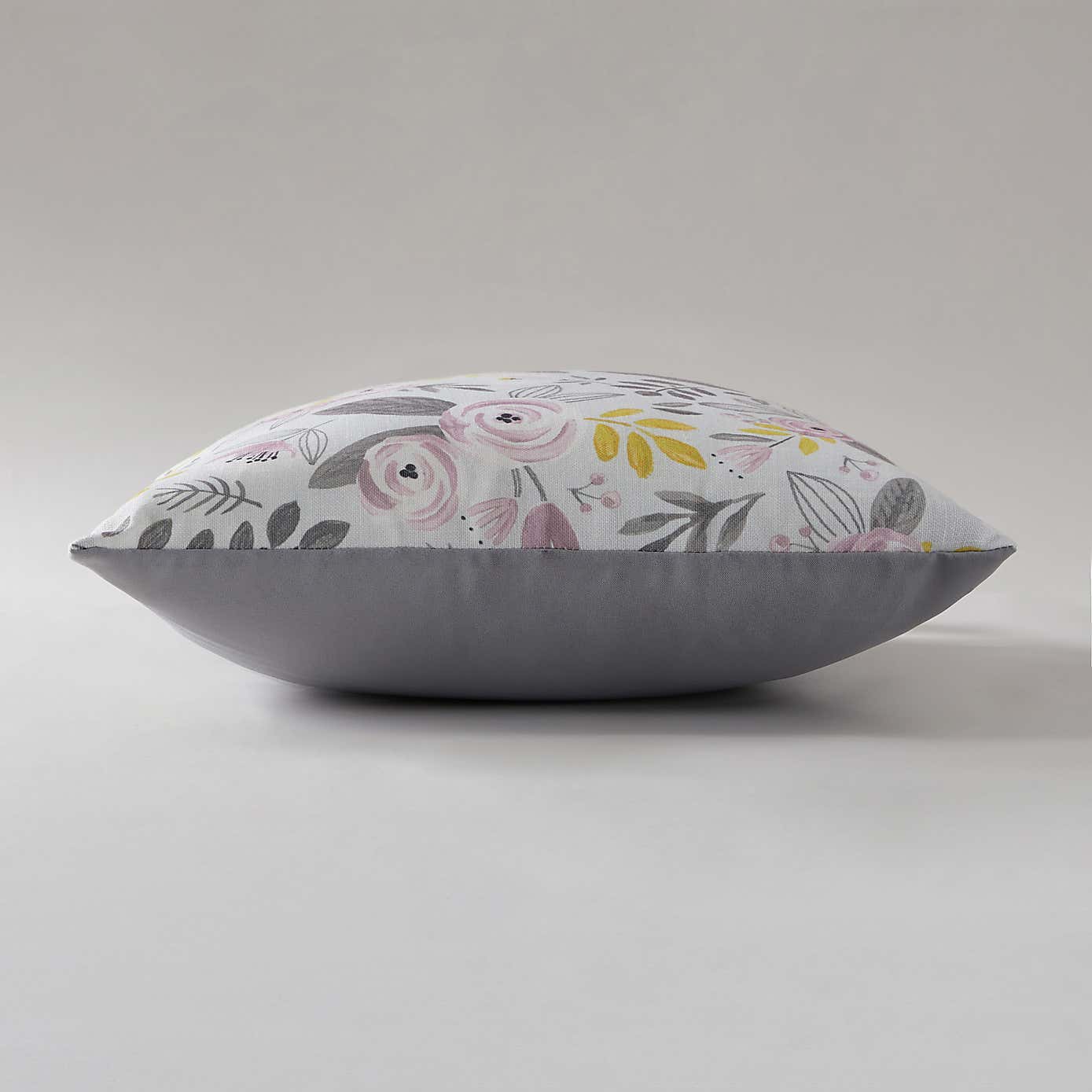 Blooms Blush and Ochre Floral Cushion