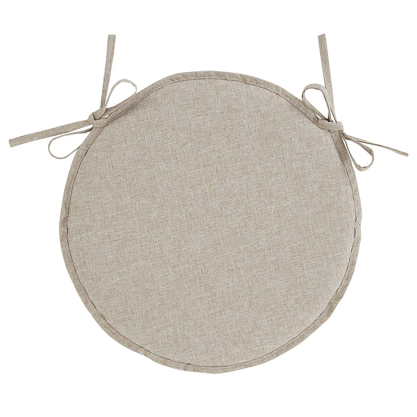Set of 2 Water Resist Round Seat Pads