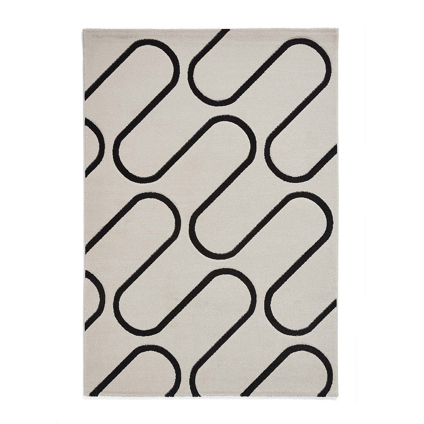 Catherine Lansfield Linear Curve Rug