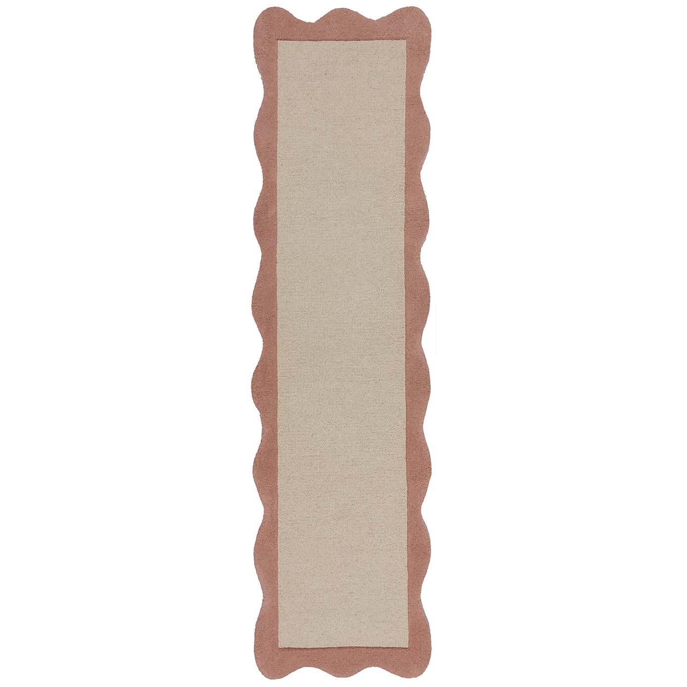 Bonnie Scallop Border Wool Runner