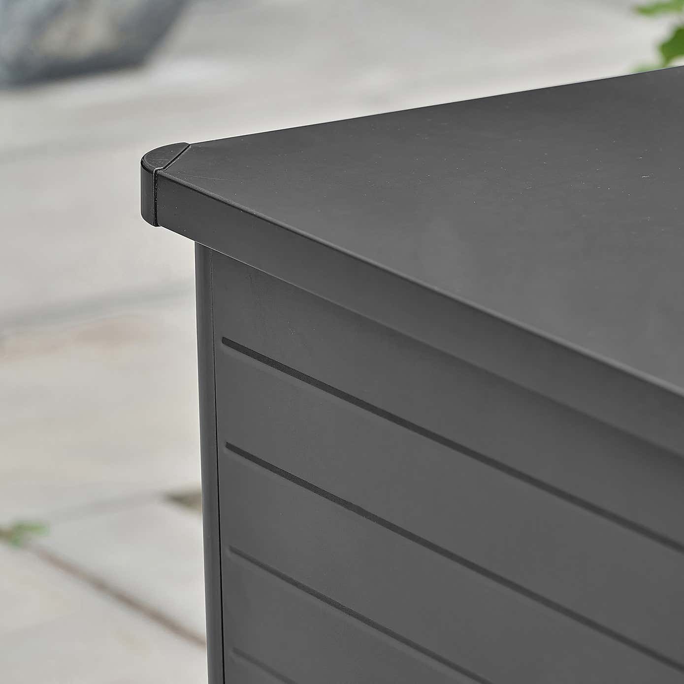 Pacific Lifestyle Rhode Island Small Galvanised Steel Cushion Box