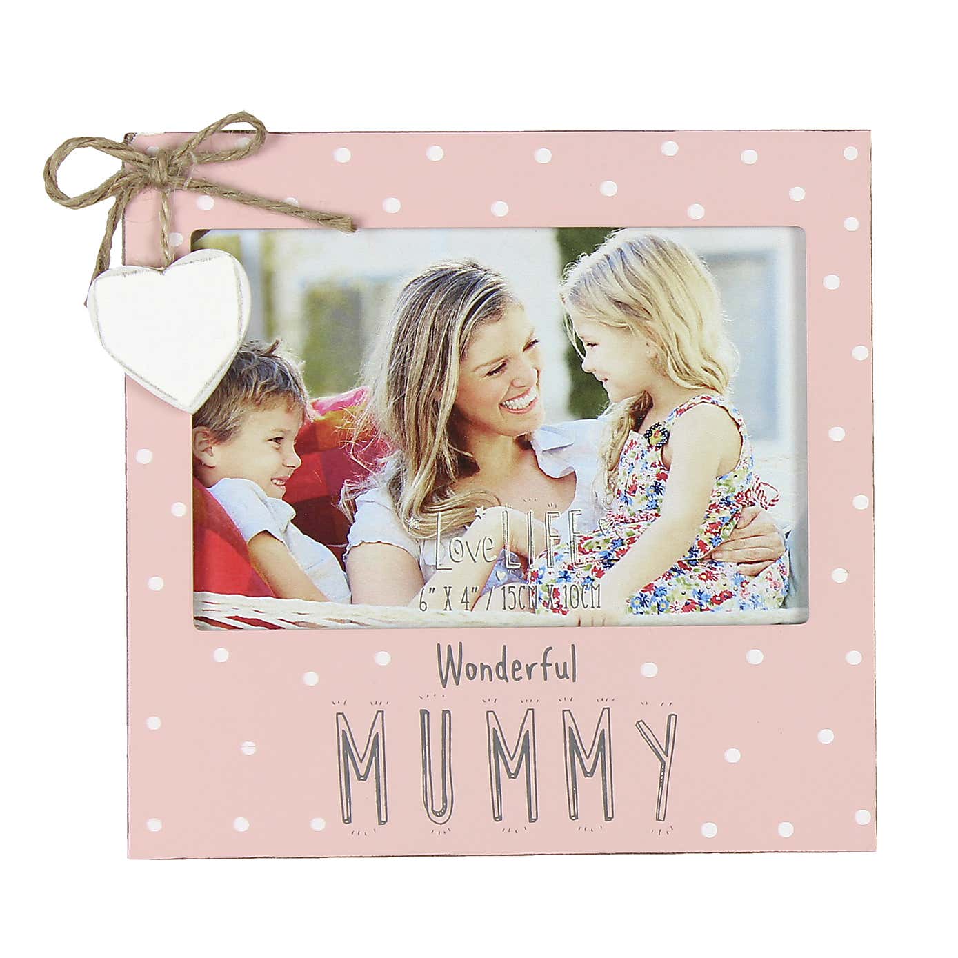 Wonderful Mummy Pink Photo Frame