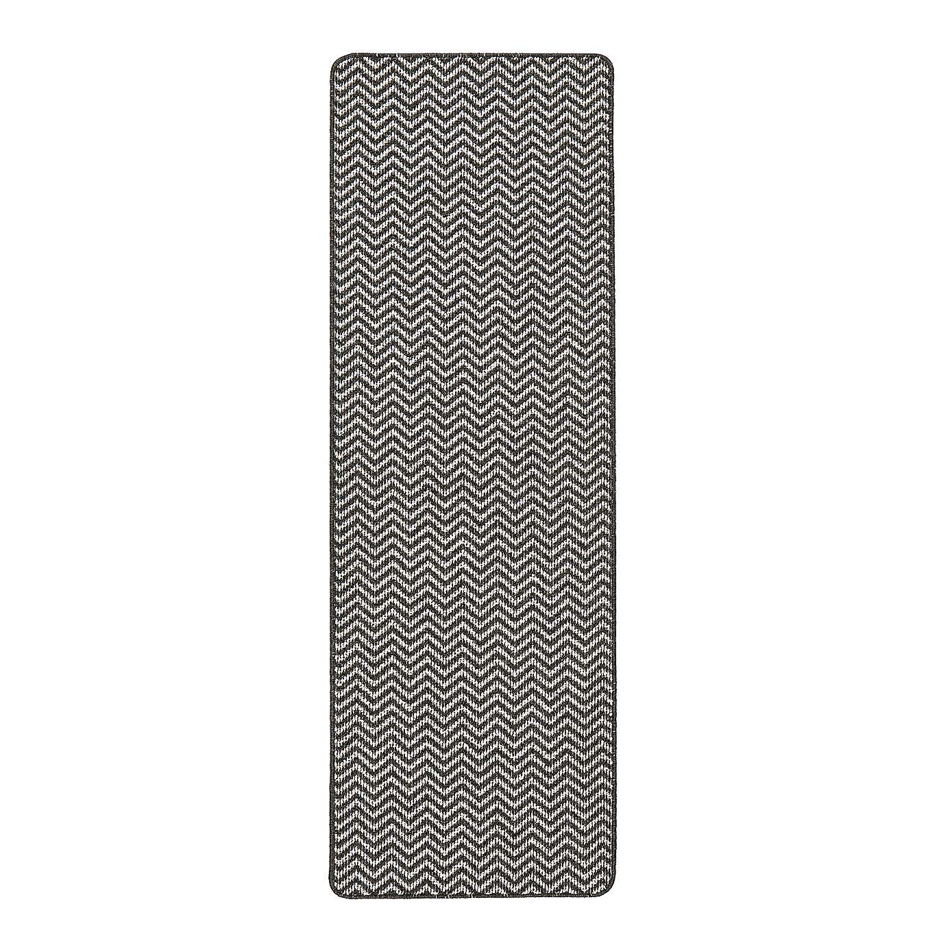 Marvel Boucle Herringbone Washable Runner