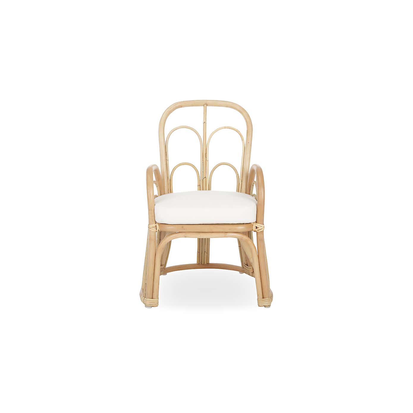 CuddleCo Aria Wave Rattan Toddler Chair