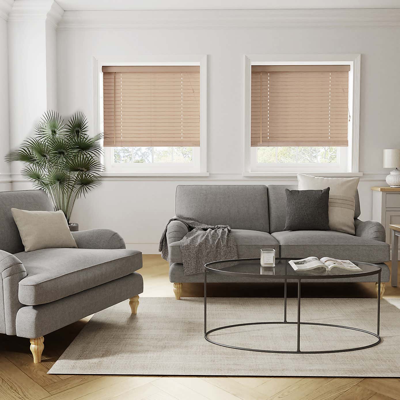 Fauxwood Venetian Blind