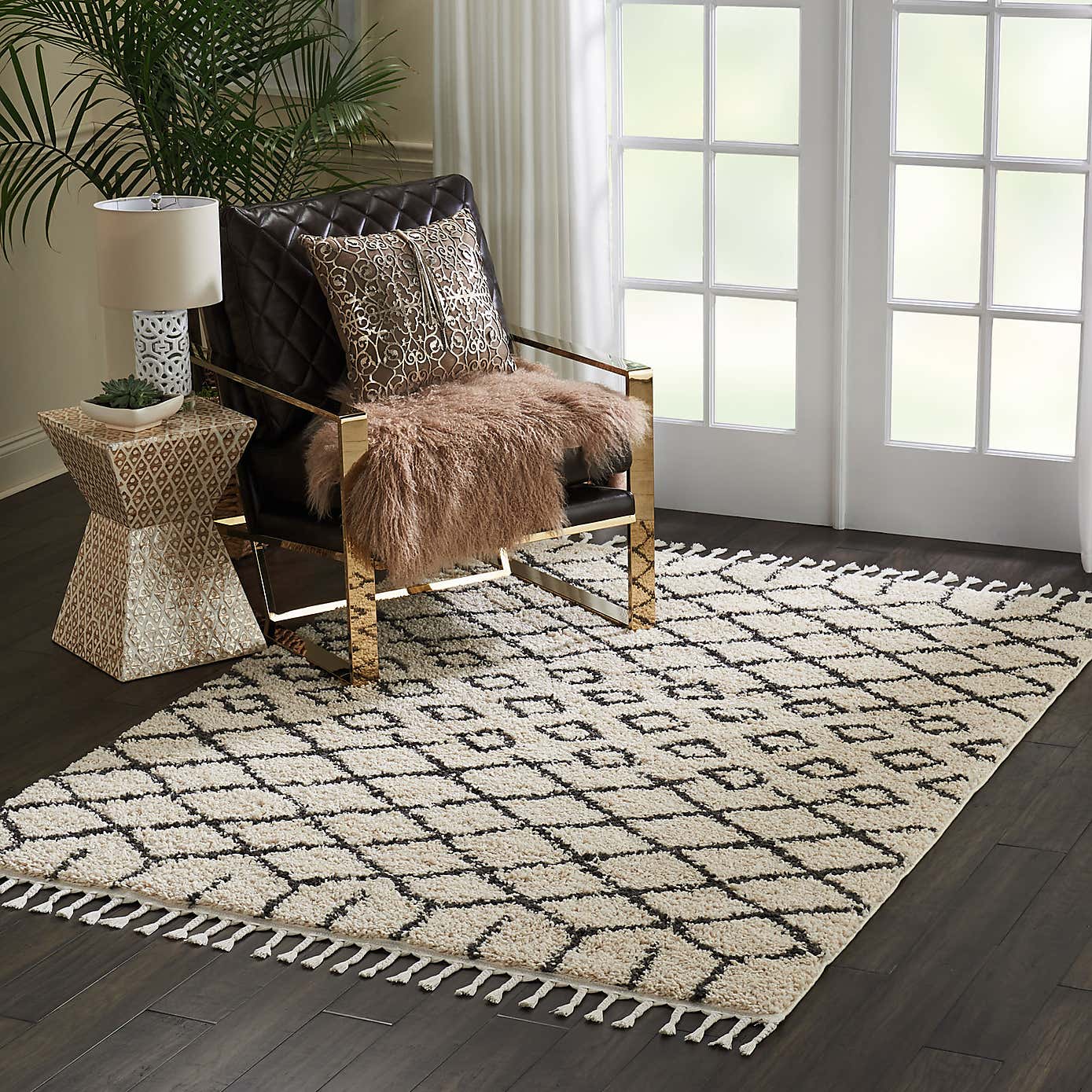 Moroccan 1 Shaggy Rug