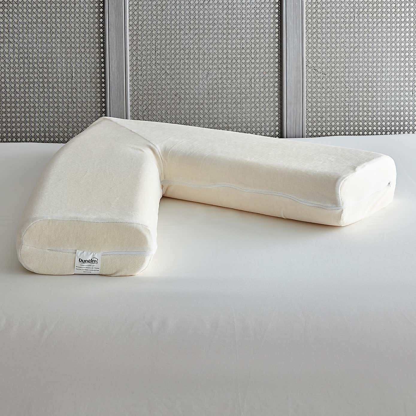 Memory Foam V-Shaped Firm-Support Pillow