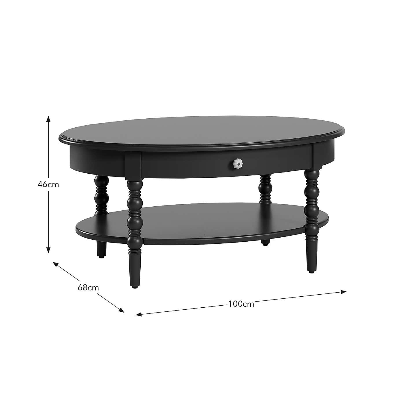 Pippin Coffee Table, Navy