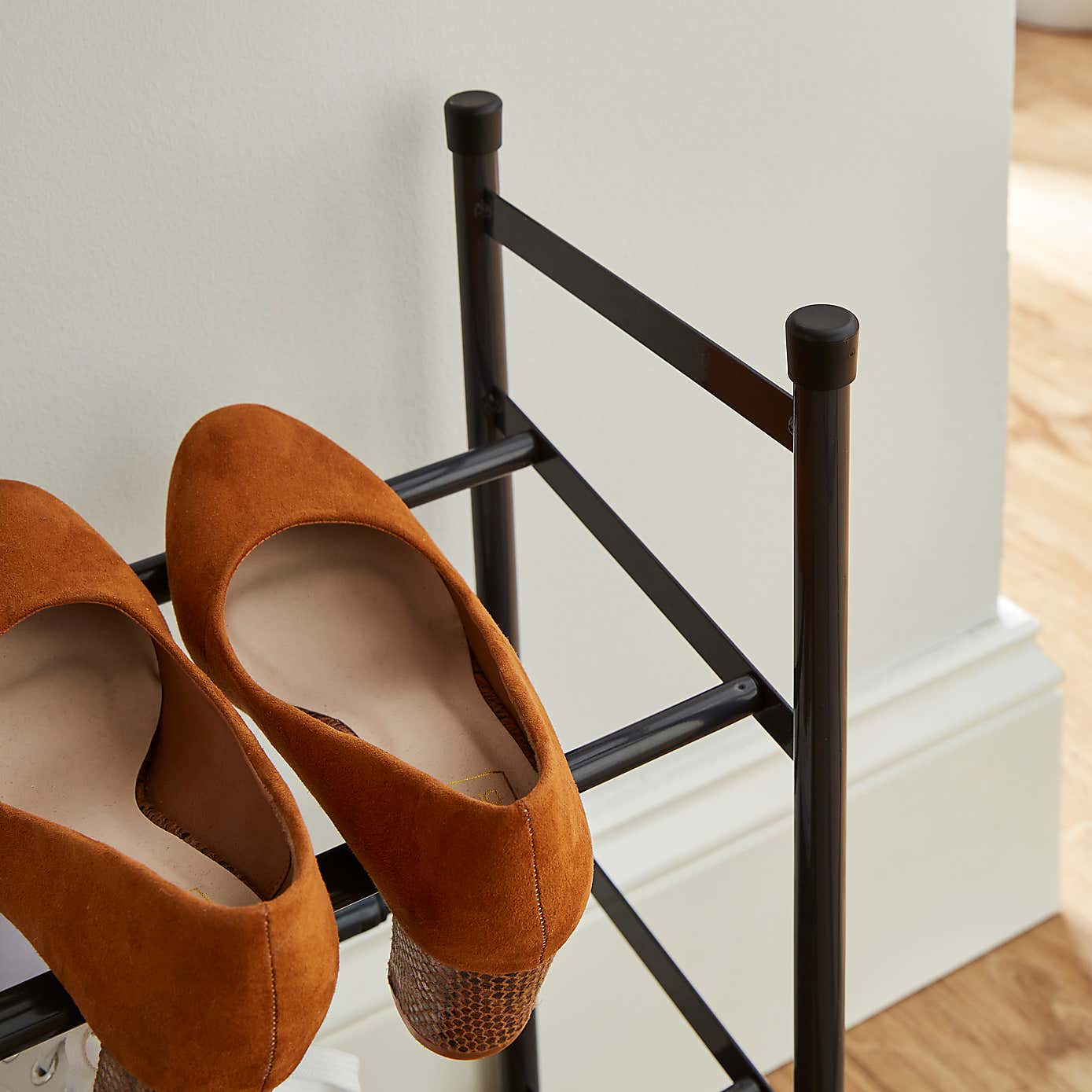 3 Tier Extendable Metal Shoe Rack