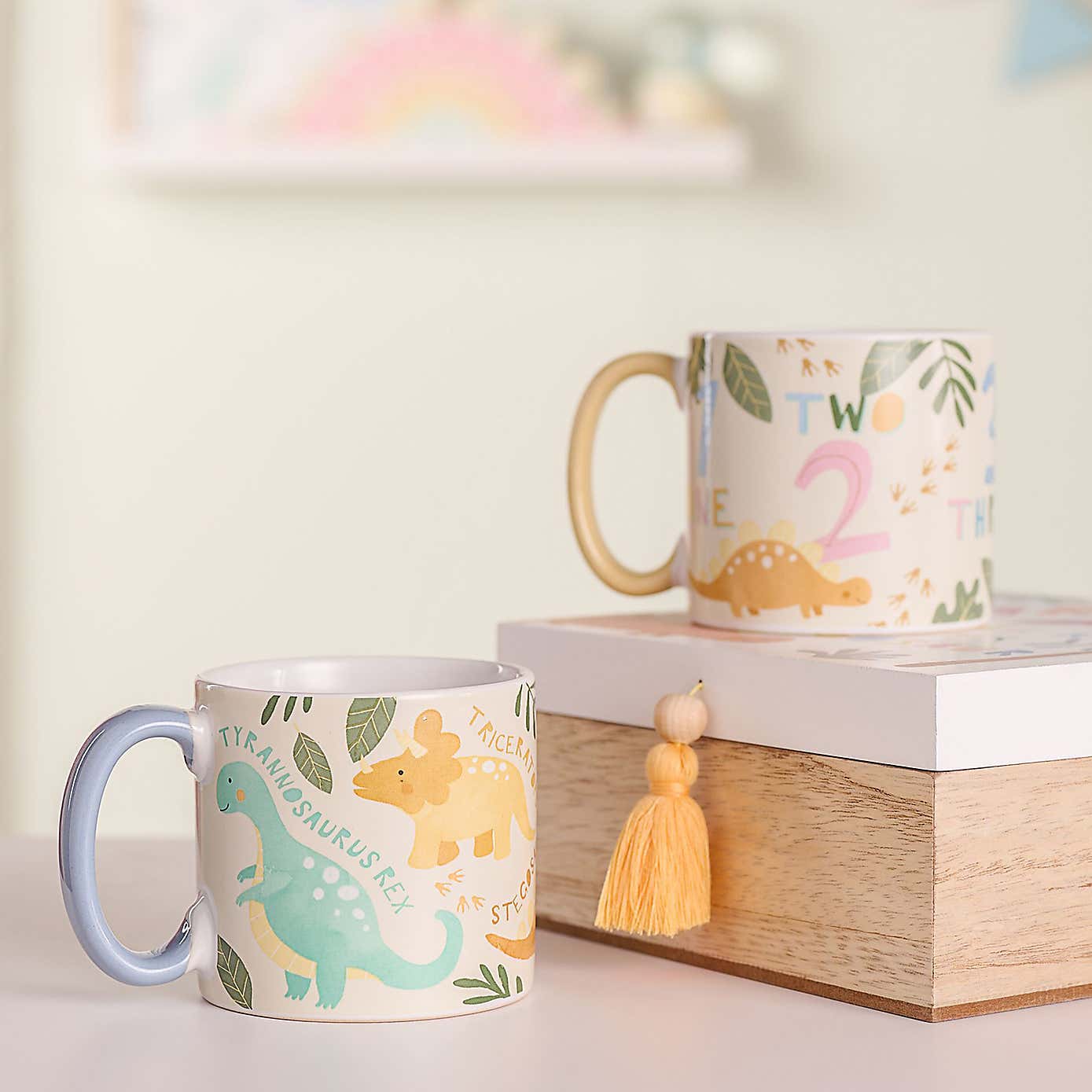 Petit Cheri Dinosaur Names Mug