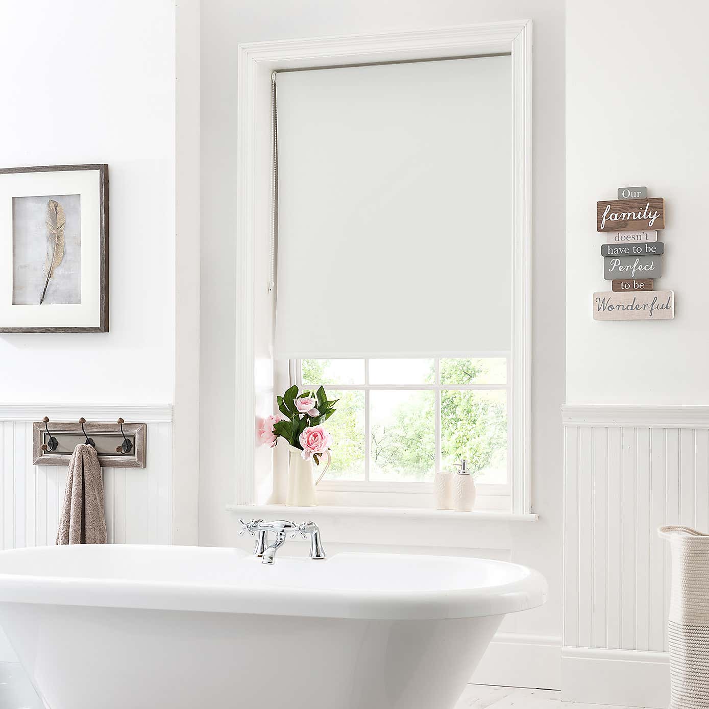 Blackout Moisture Resistant Roller Blind