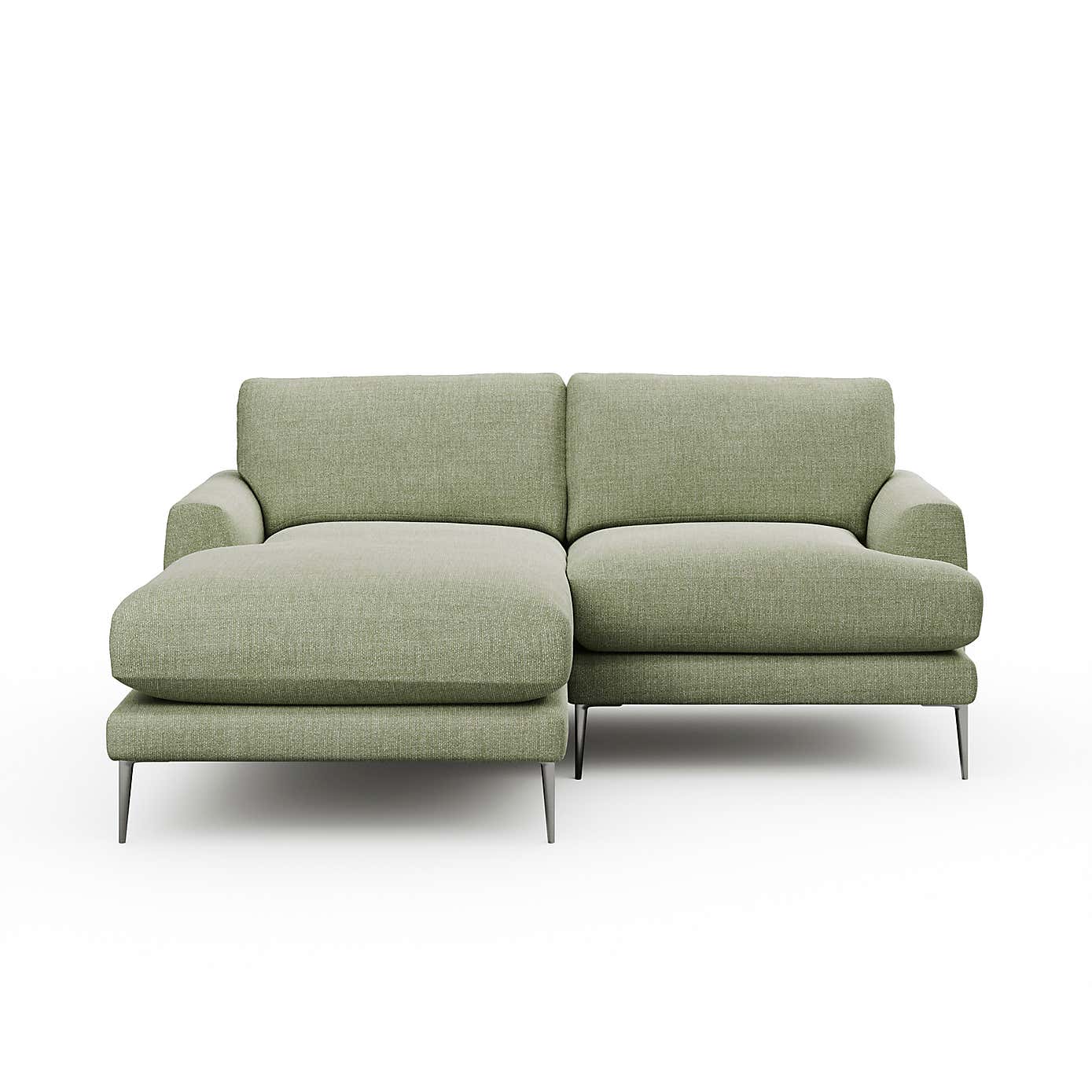 Lawson Chunky Tonal Weave Corner Chaise Sofa
