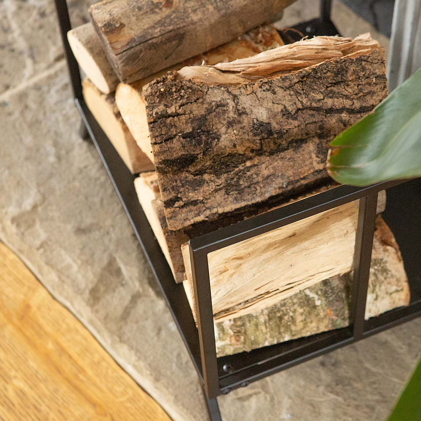 Hammer & Tongs Metal Log Stack