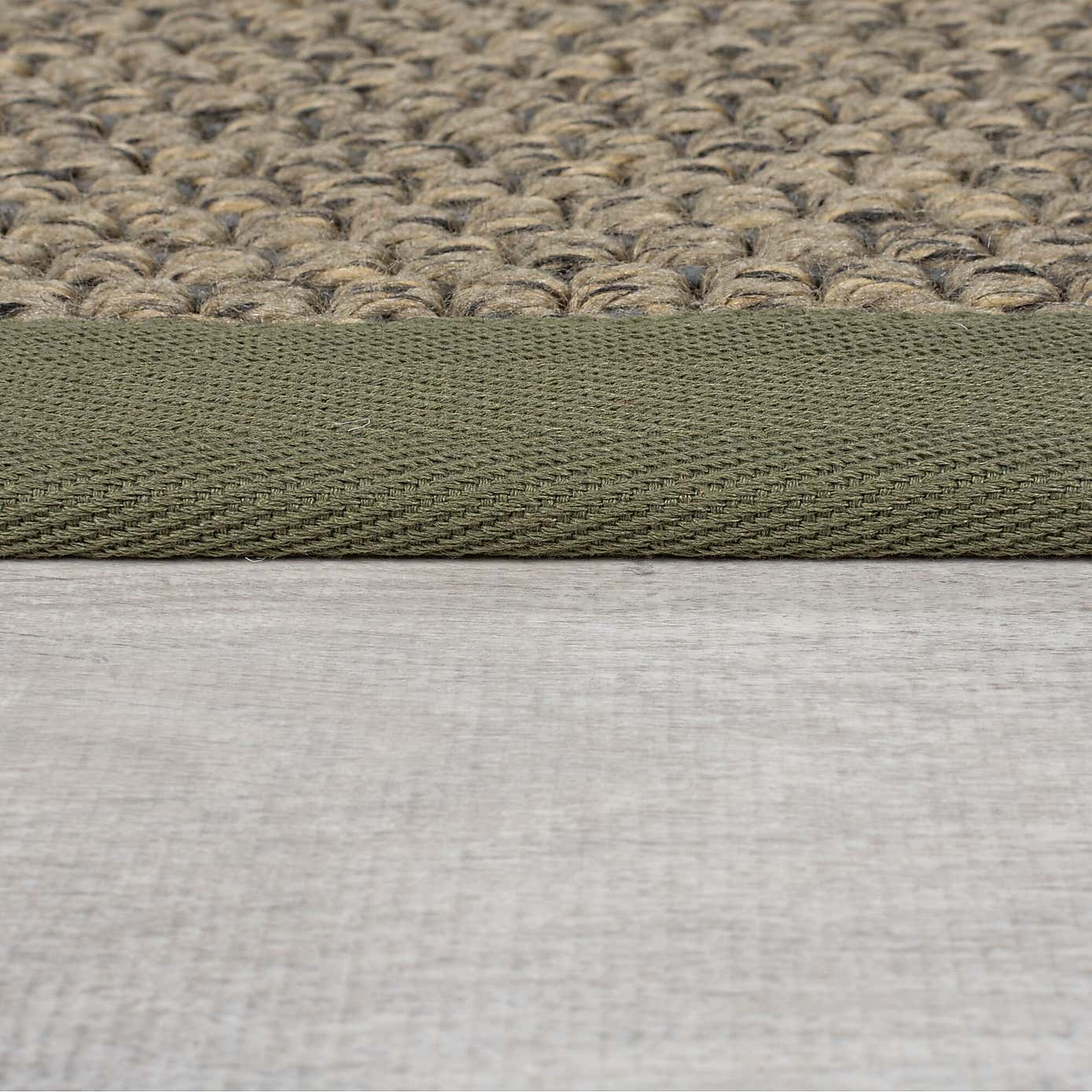 Sisal Look Washable Border Runner