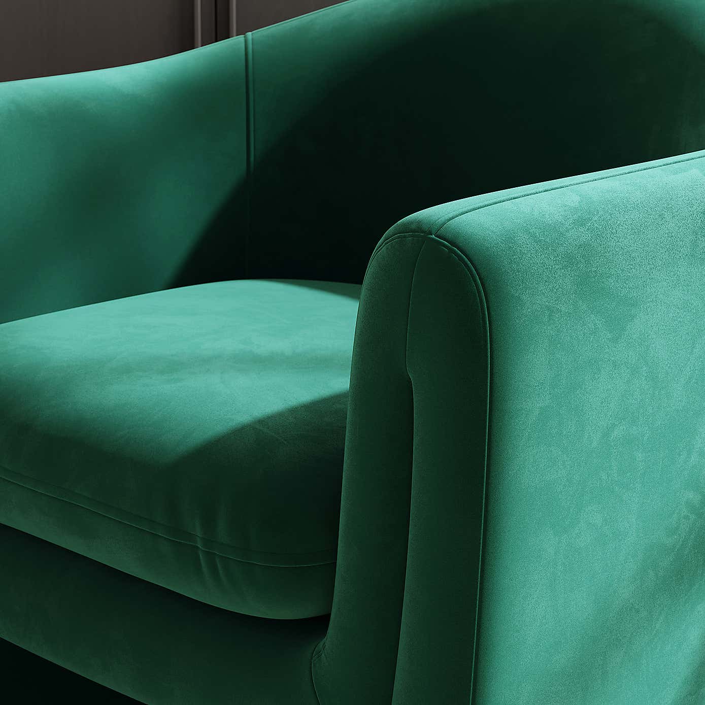 Darcy Velvet Accent Chair