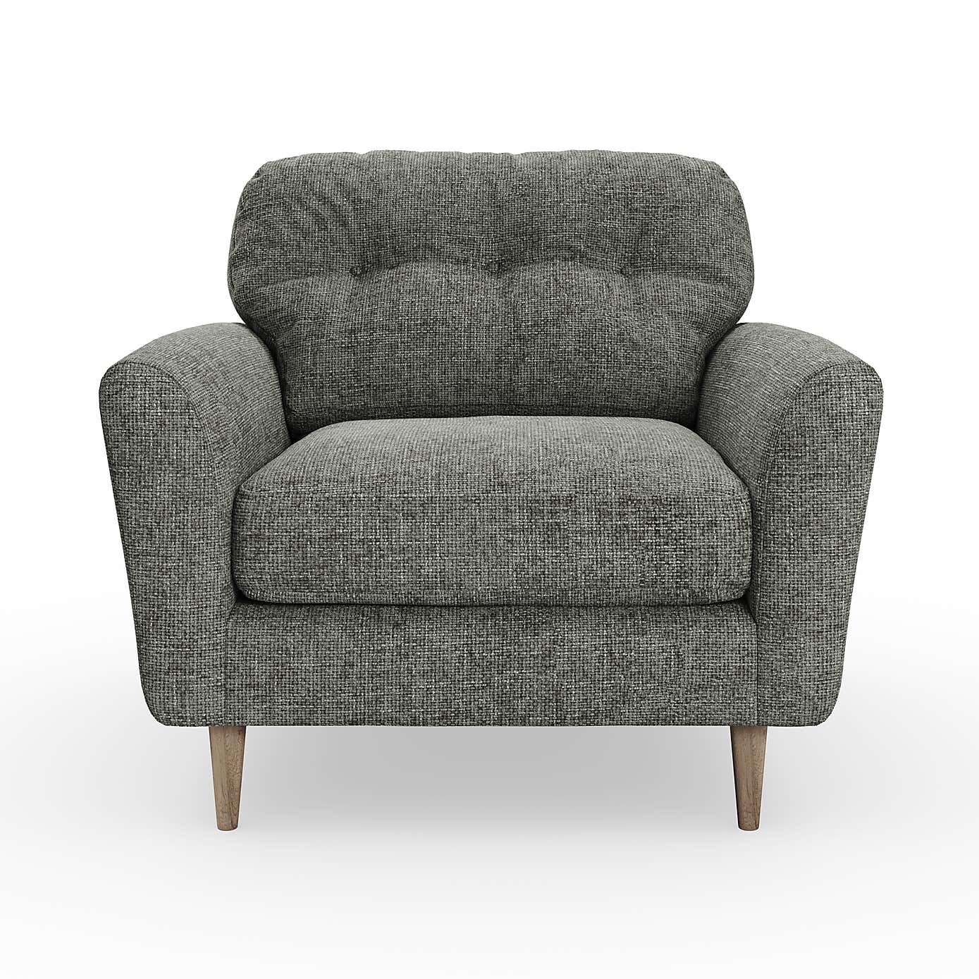 Sven Chunky Chenille Snuggle Chair