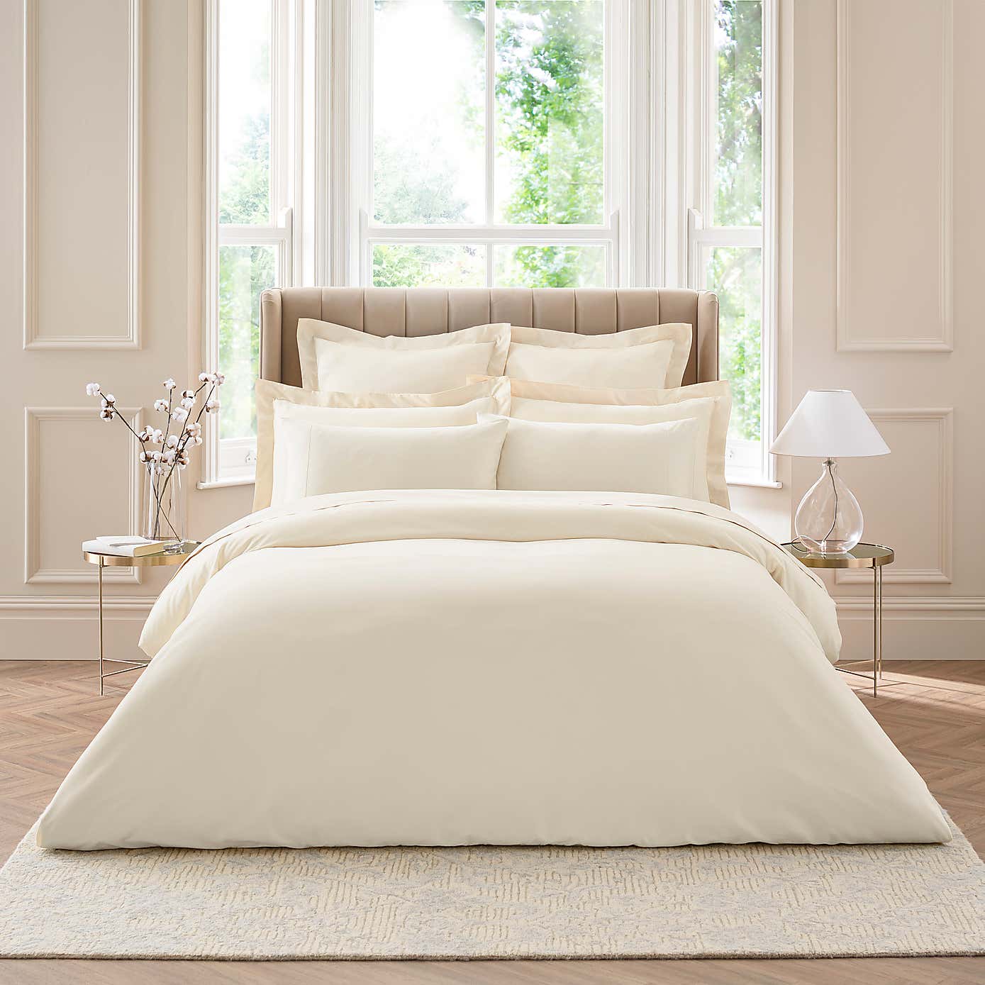 Dorma Smooth & Soft 300 Thread Count Cotton Sateen Duvet Cover