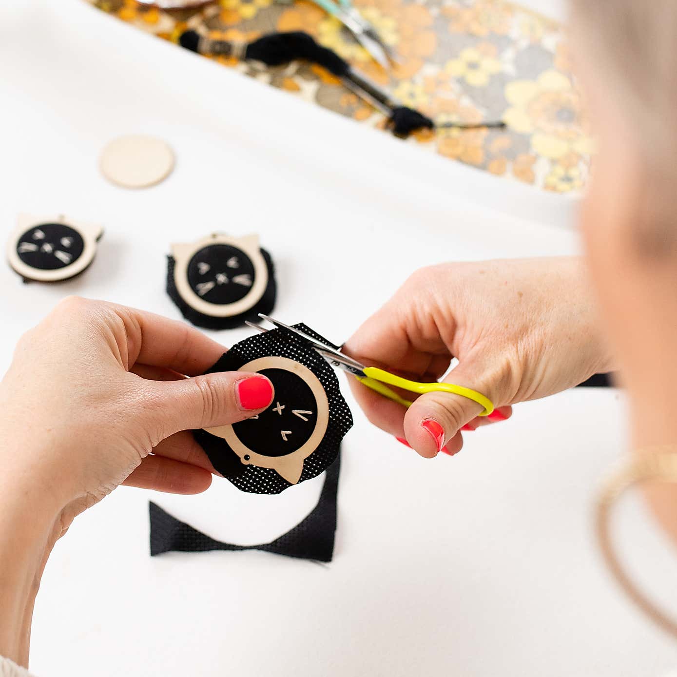 Cotton Clara Mini Cats Cross Stitch Kit