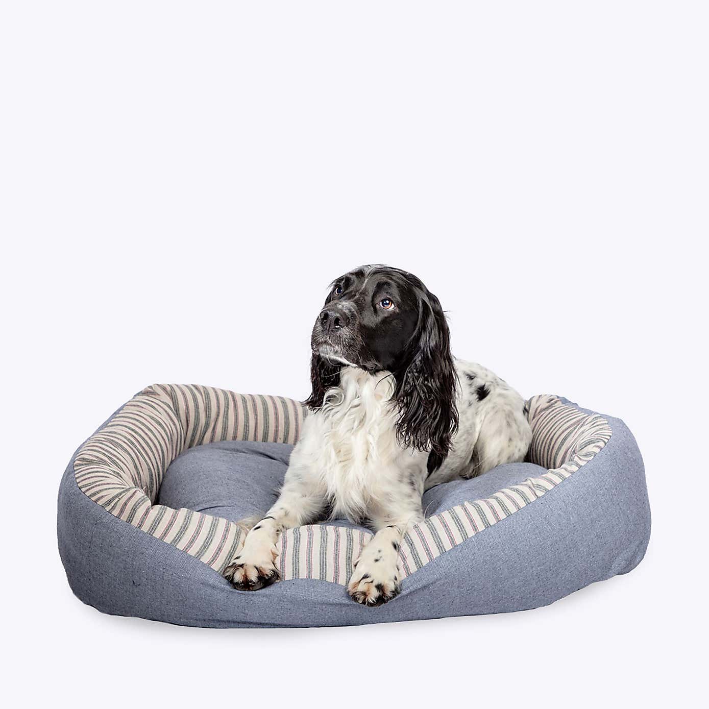 Danish Design Rustic Stripes Snuggle Dog Bed