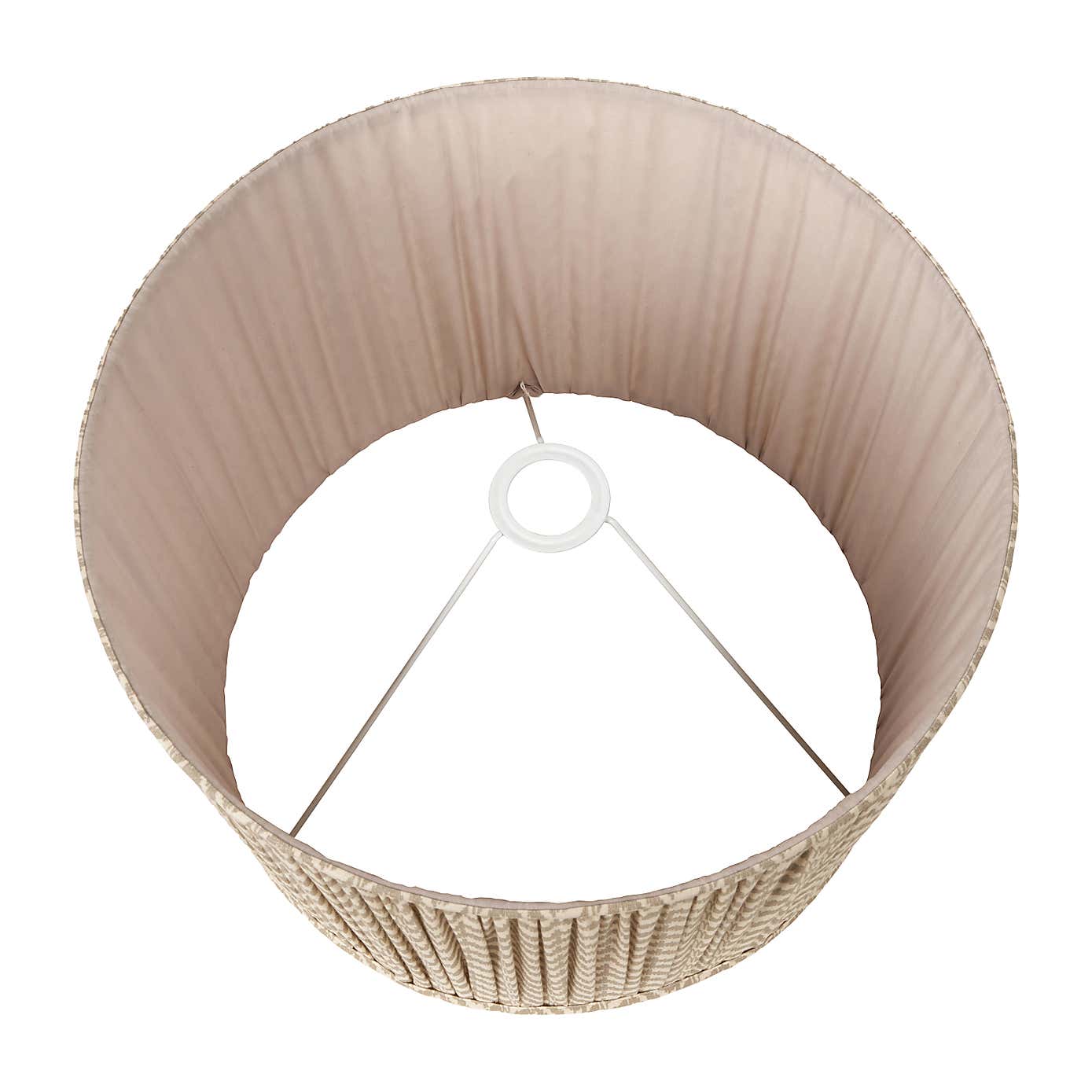 Vienna Chevron Mushroom Pleat Shade