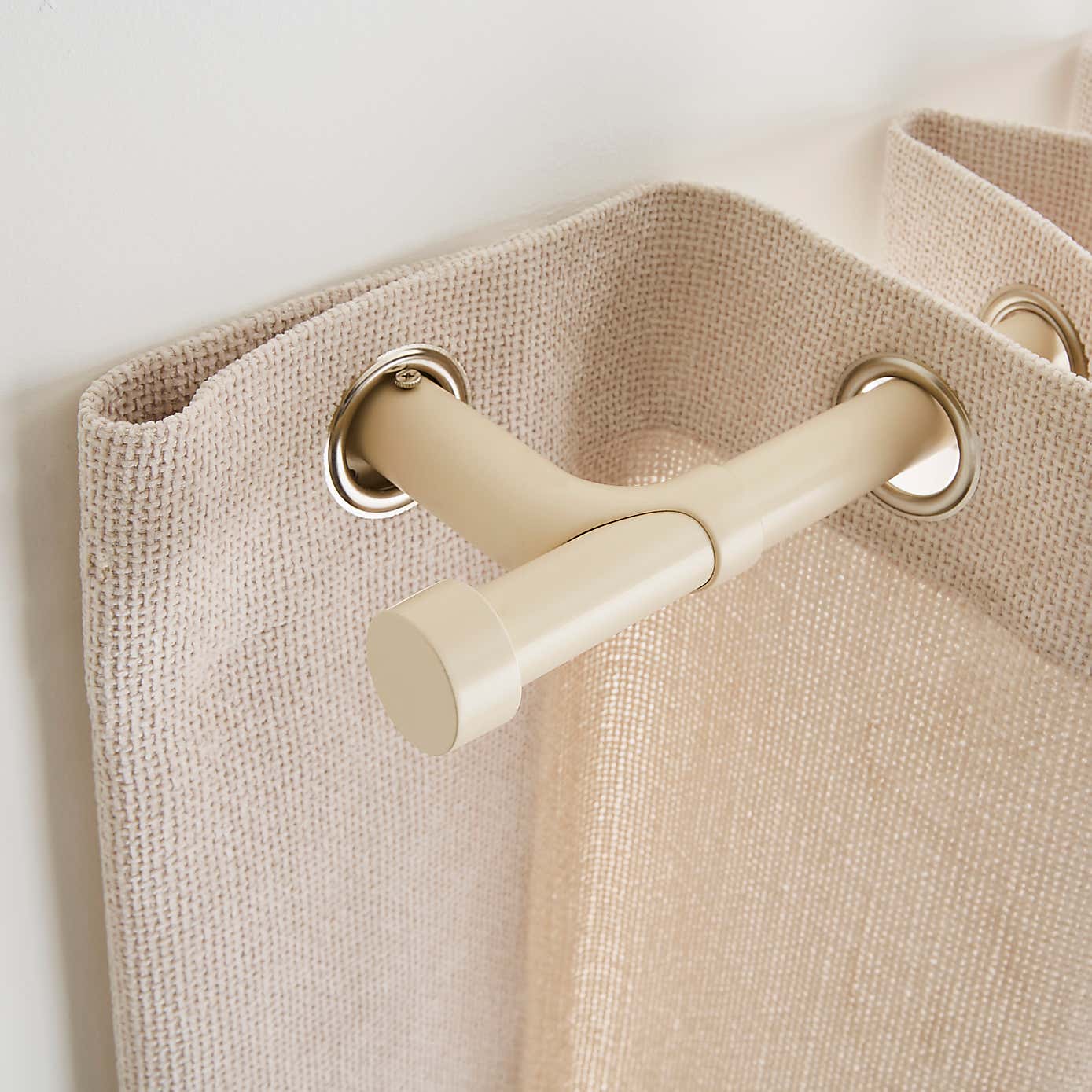 Trinity Room Darkening Extendable Eyelet Curtain Pole