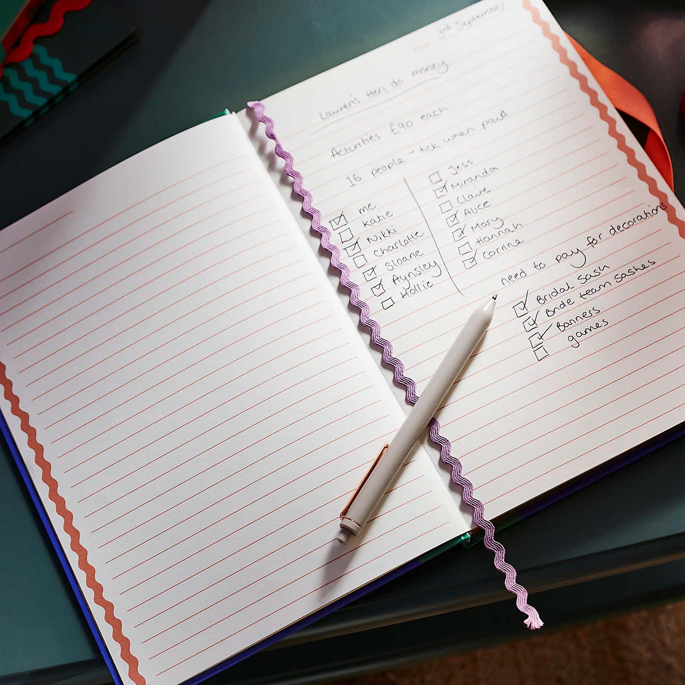 Sophie Robinson B5 Lined Notebook