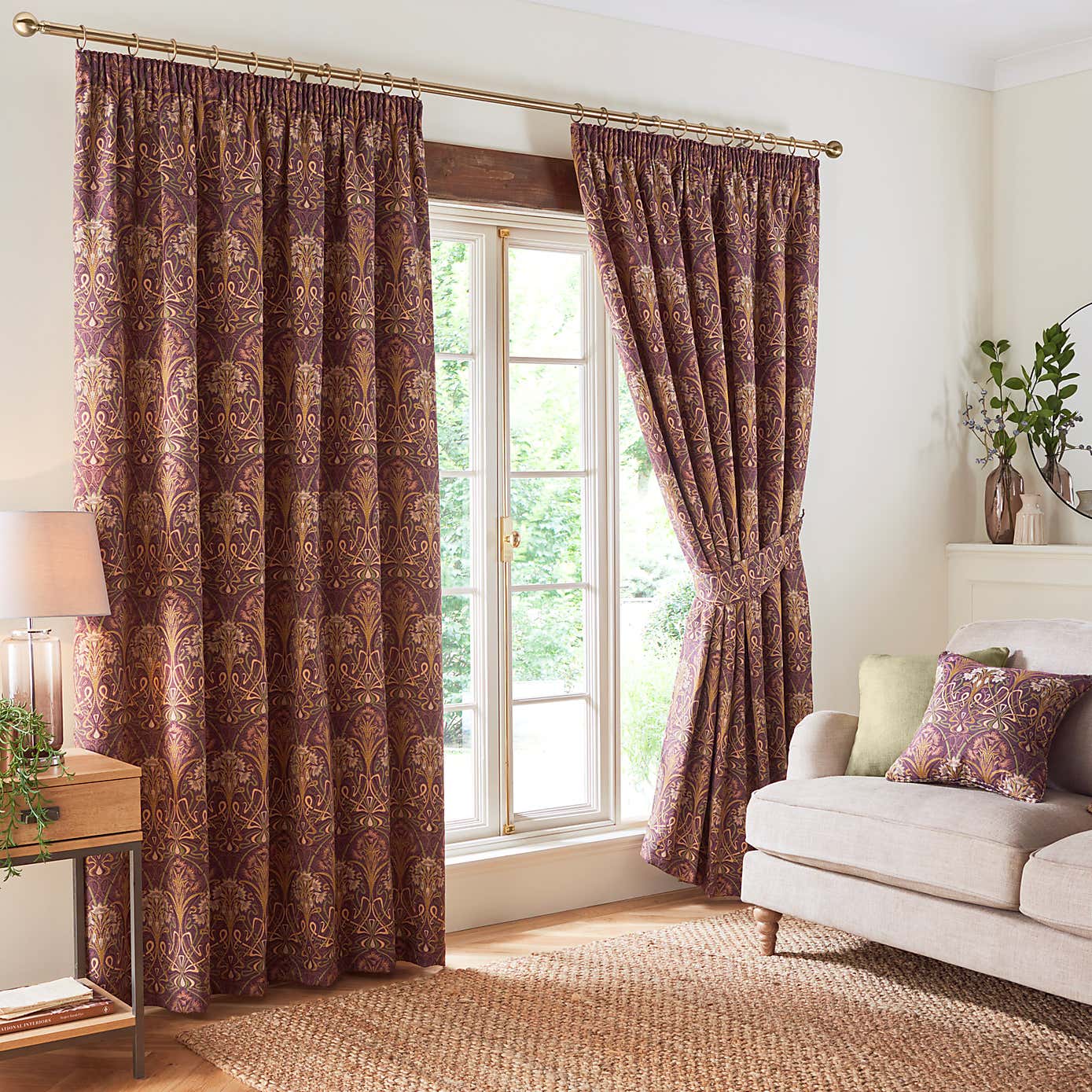 Lucetta Pencil Pleat Curtains