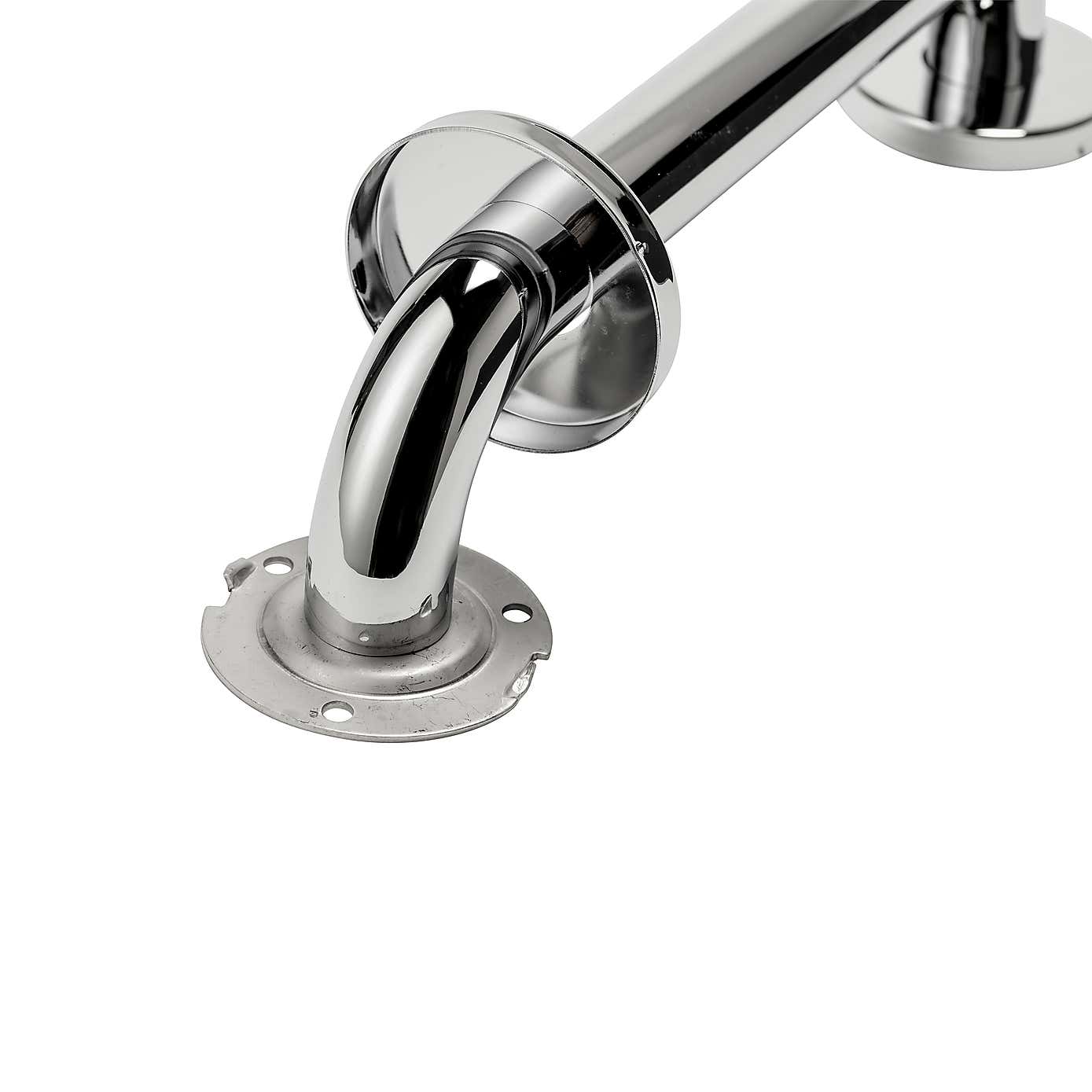 Silver Stainless Steel Grab Bar