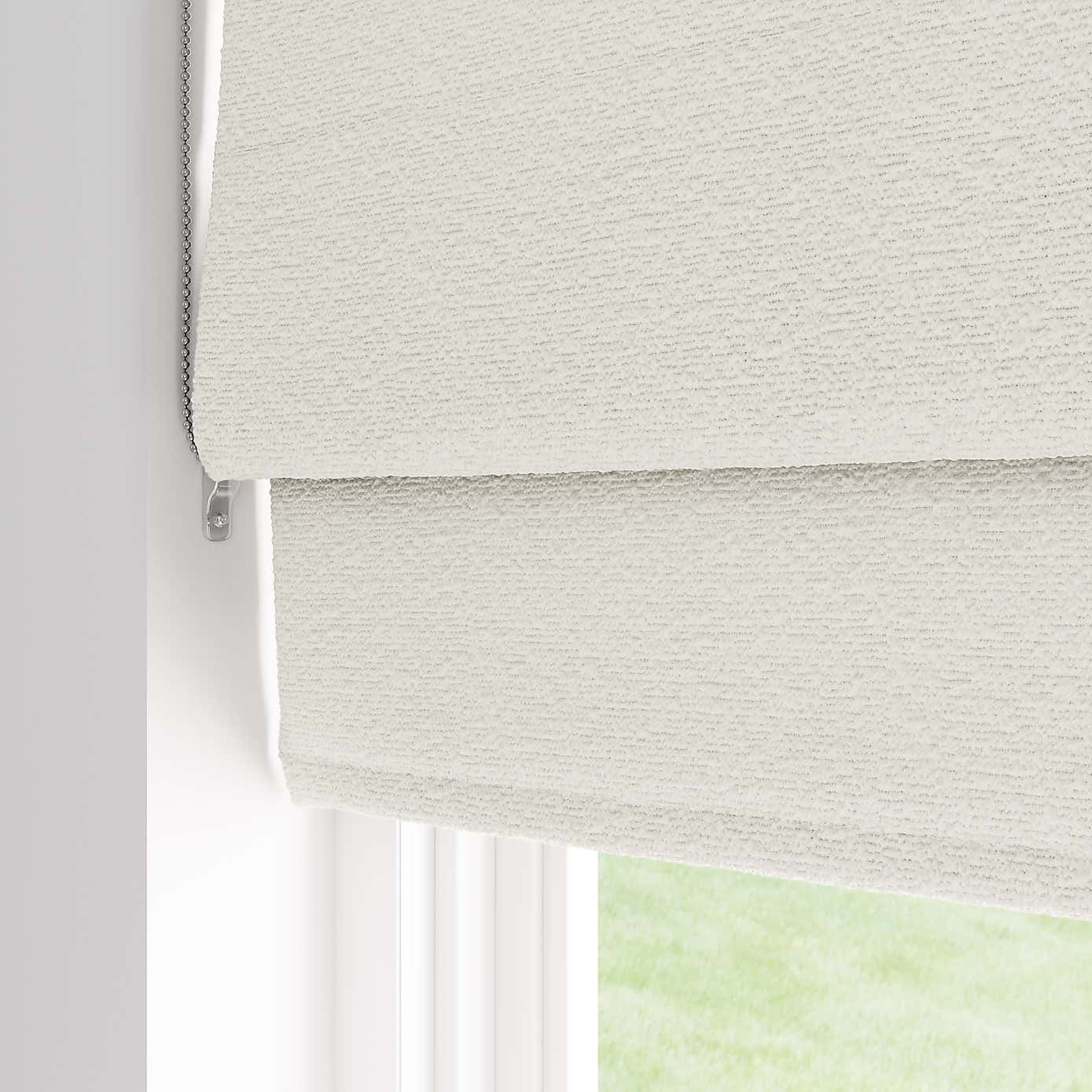 Churchgate Woodhouse Boucle Roman Blind
