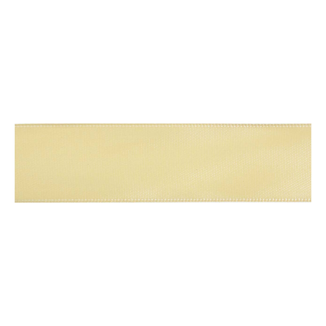 Yellow Satin Ribbon