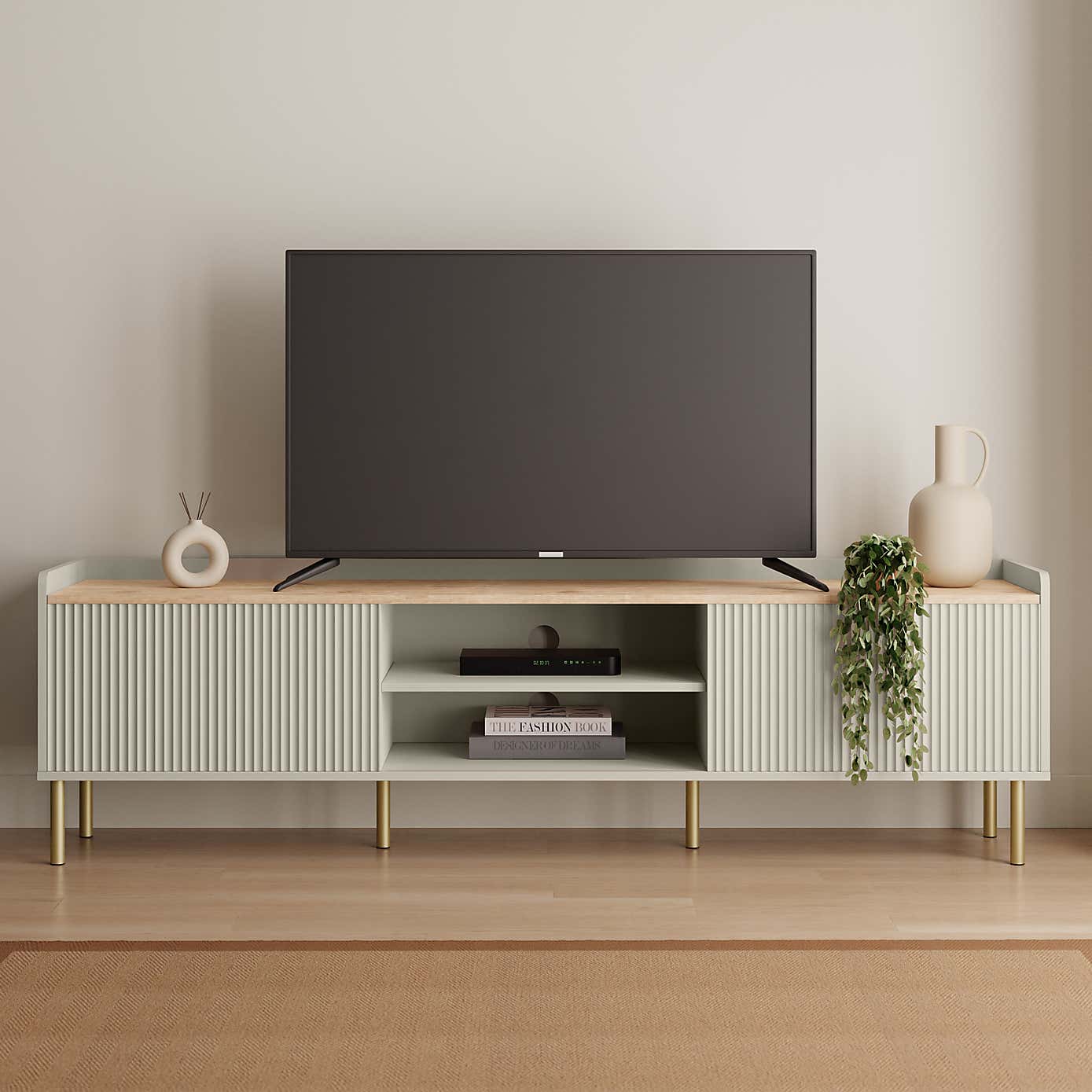 Georgi Extra Wide TV Unit Black