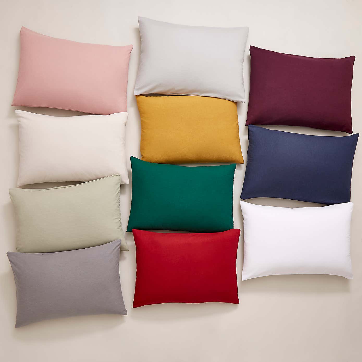 Soft & Cosy Brushed Cotton Standard Pillowcase Pair