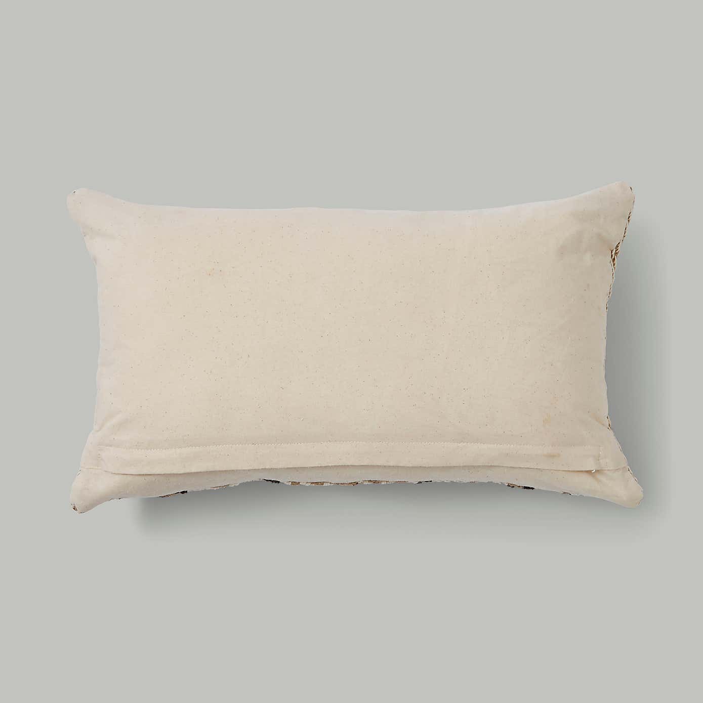 Jute Natural Stripe Rectangle Cushion